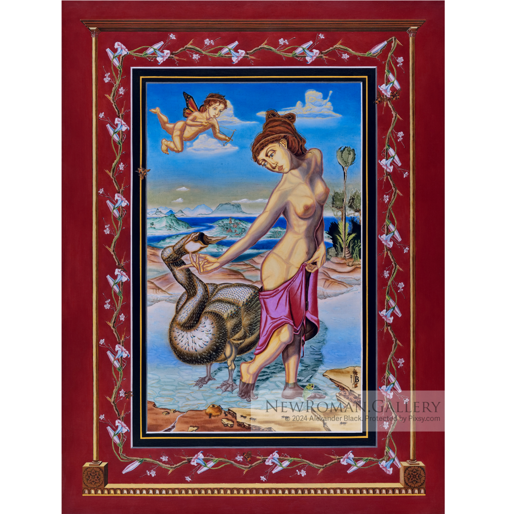 LEDA AND THE SWAN by Alexander Black