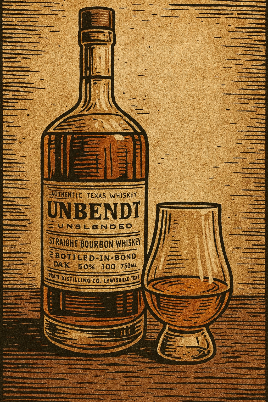 UNBendt Straight Bourbon Bottle-in-Bond