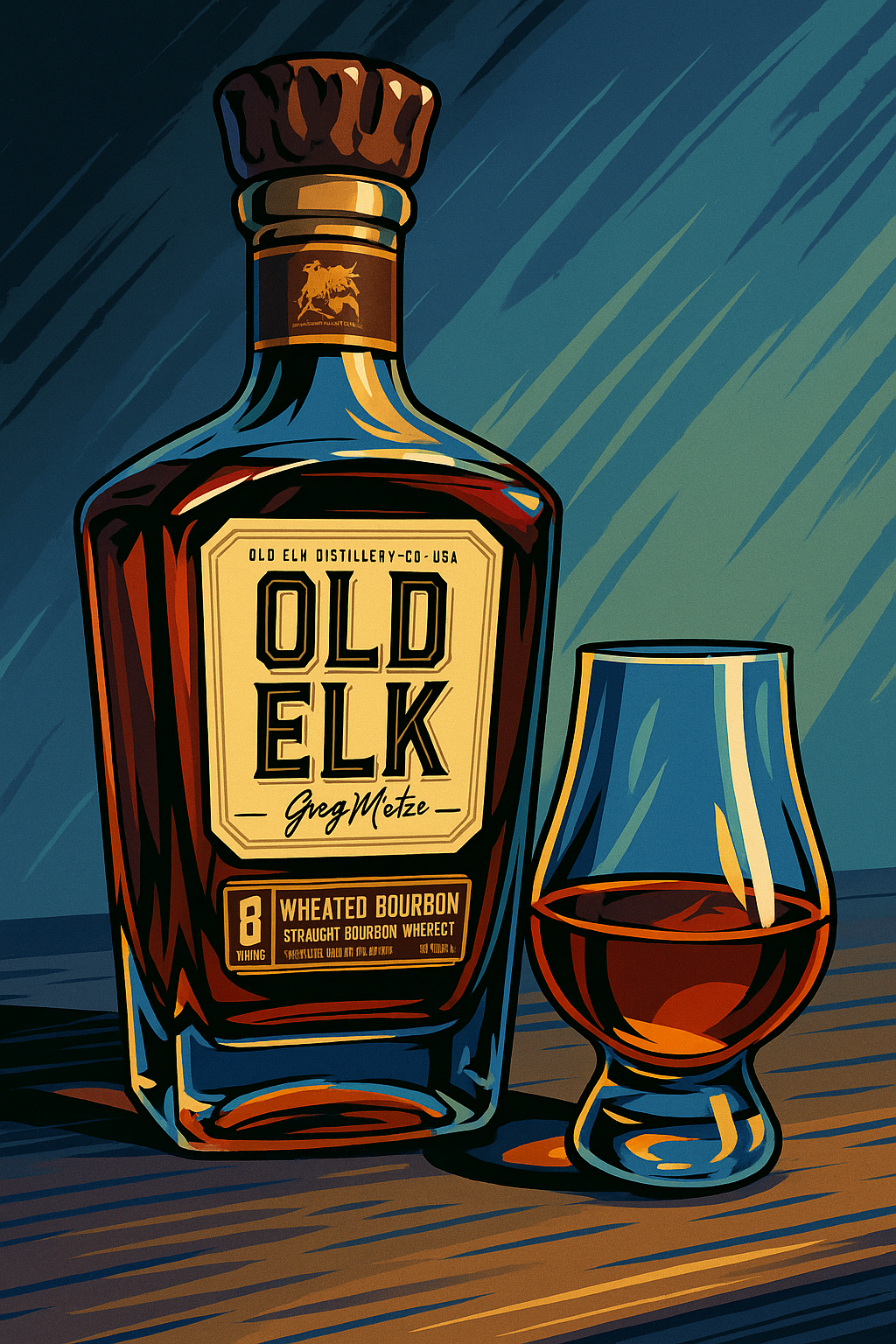 Old Elk 8yr Wheated Bourbon