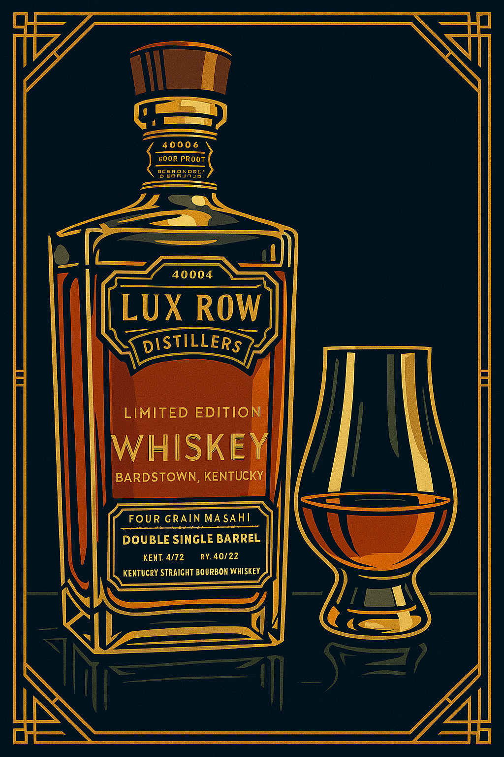 Lux Row Four Grain Double Single Barrel