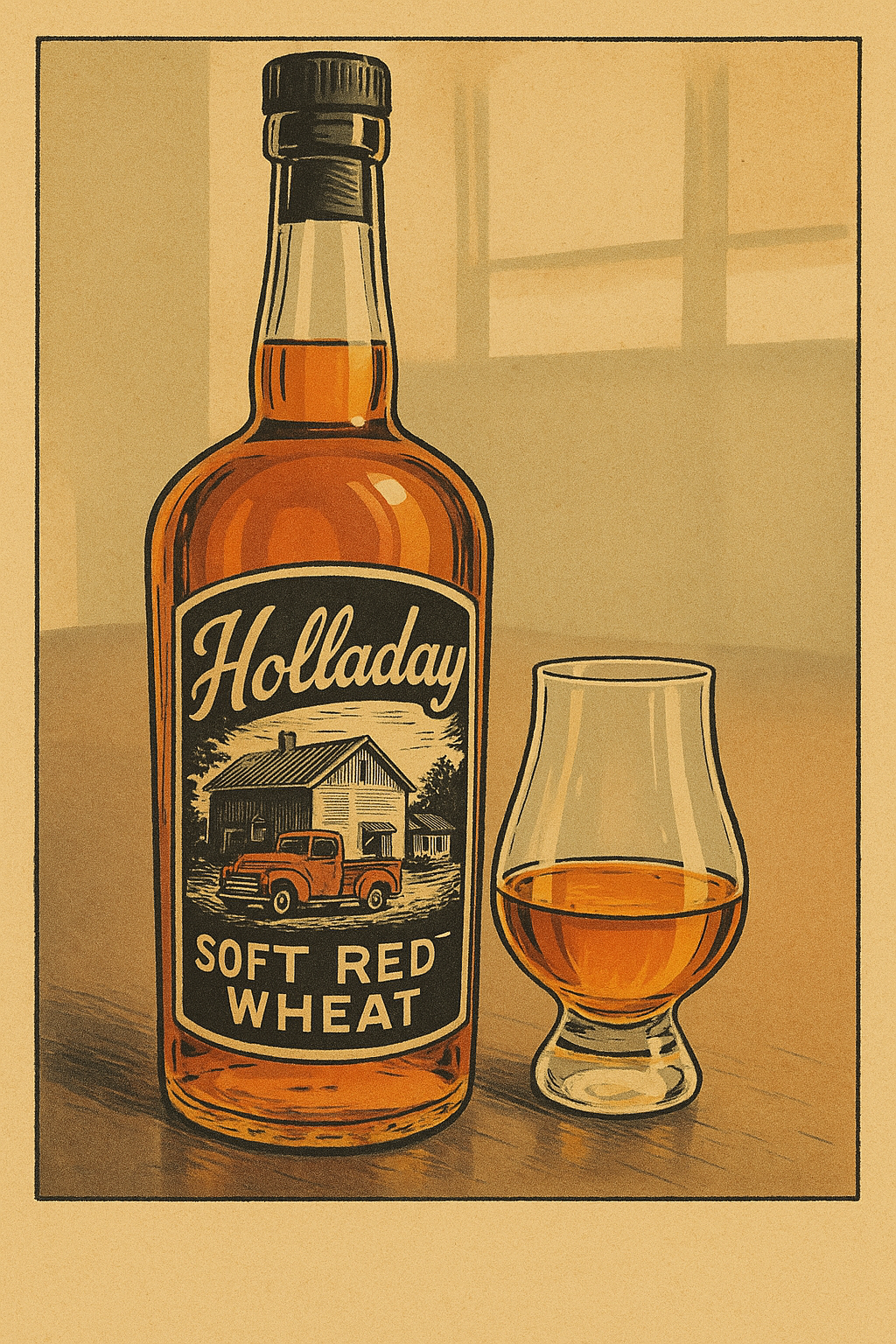 Holladay Soft Red Wheat Bourbon BIB