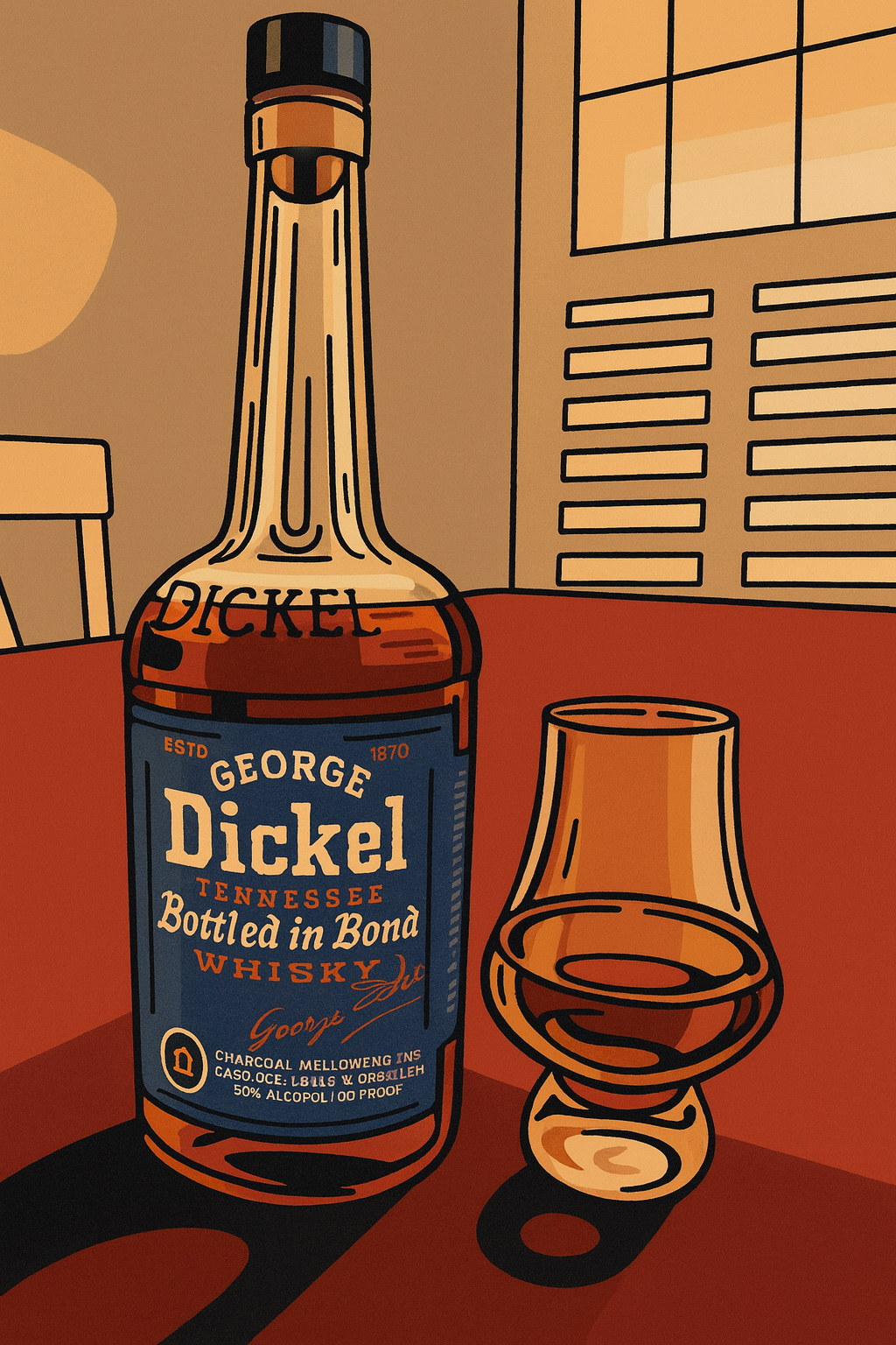 George Dickel Bottle in Bond