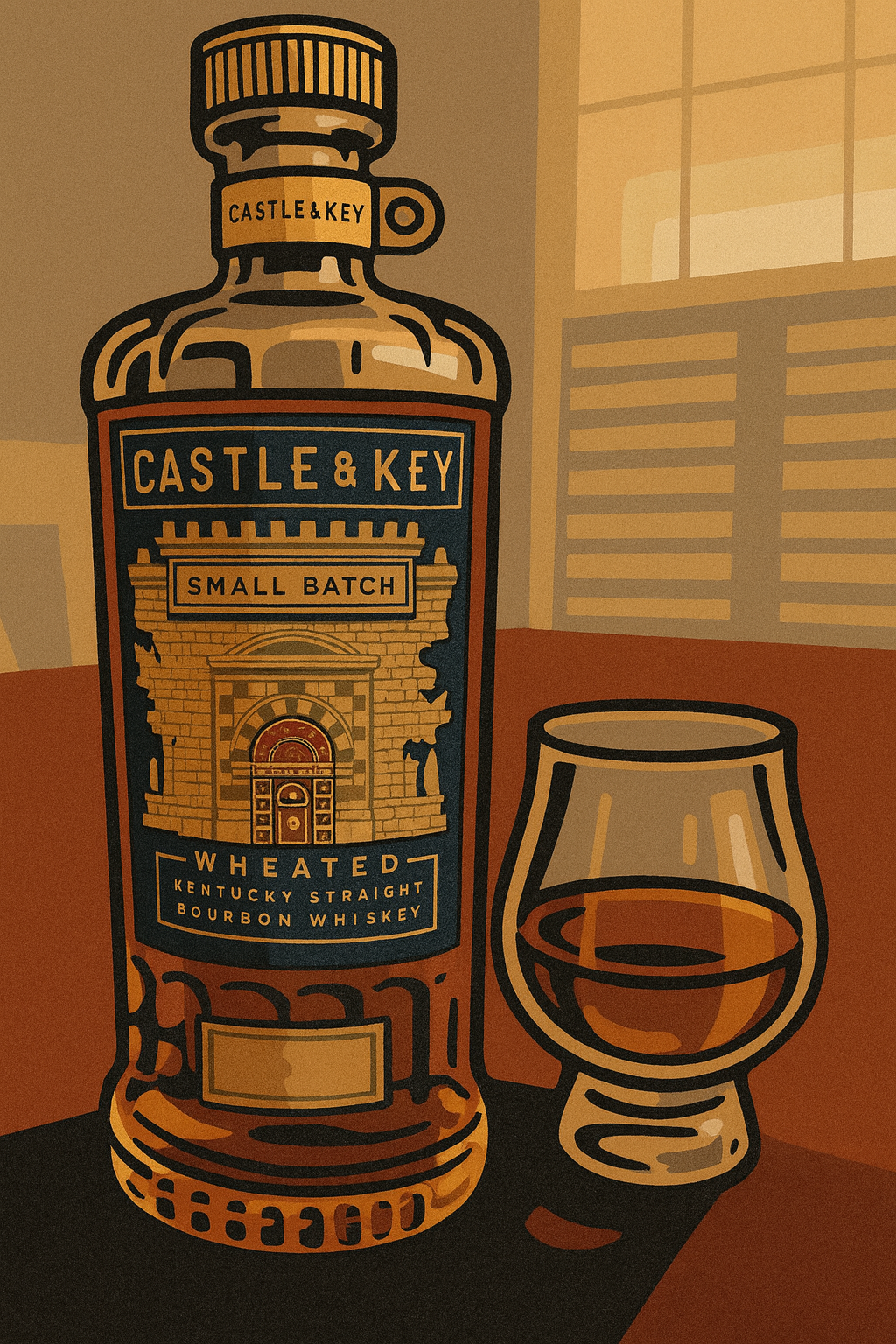 Castle & Key Wheated