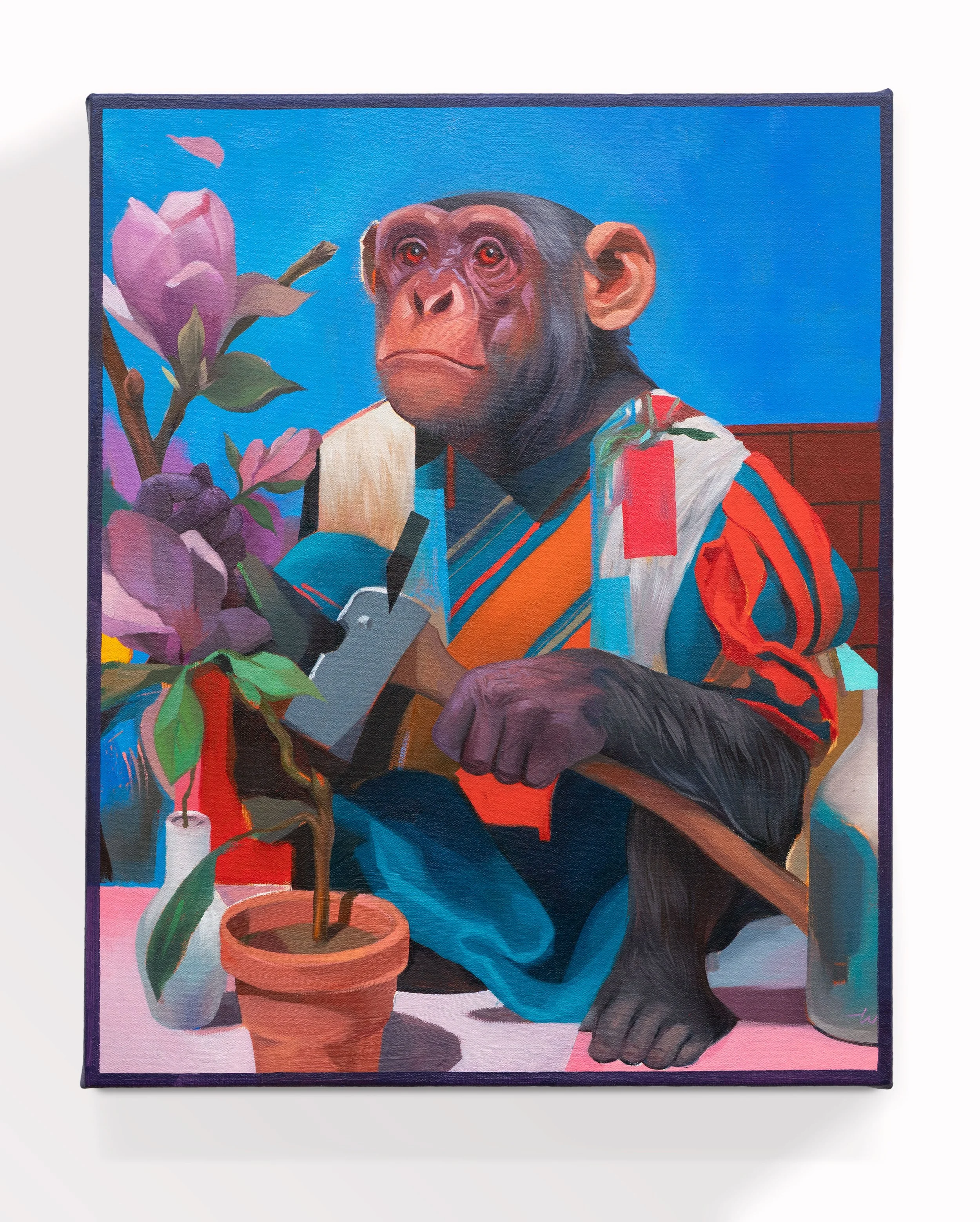 'Custodian' Oil on Canvas 16" x 20"