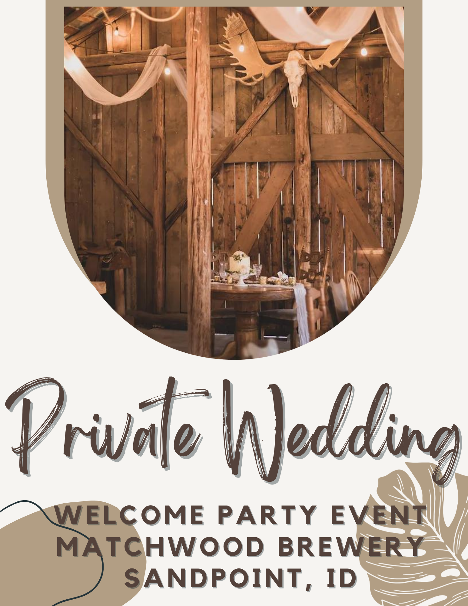 Private Wedding Event