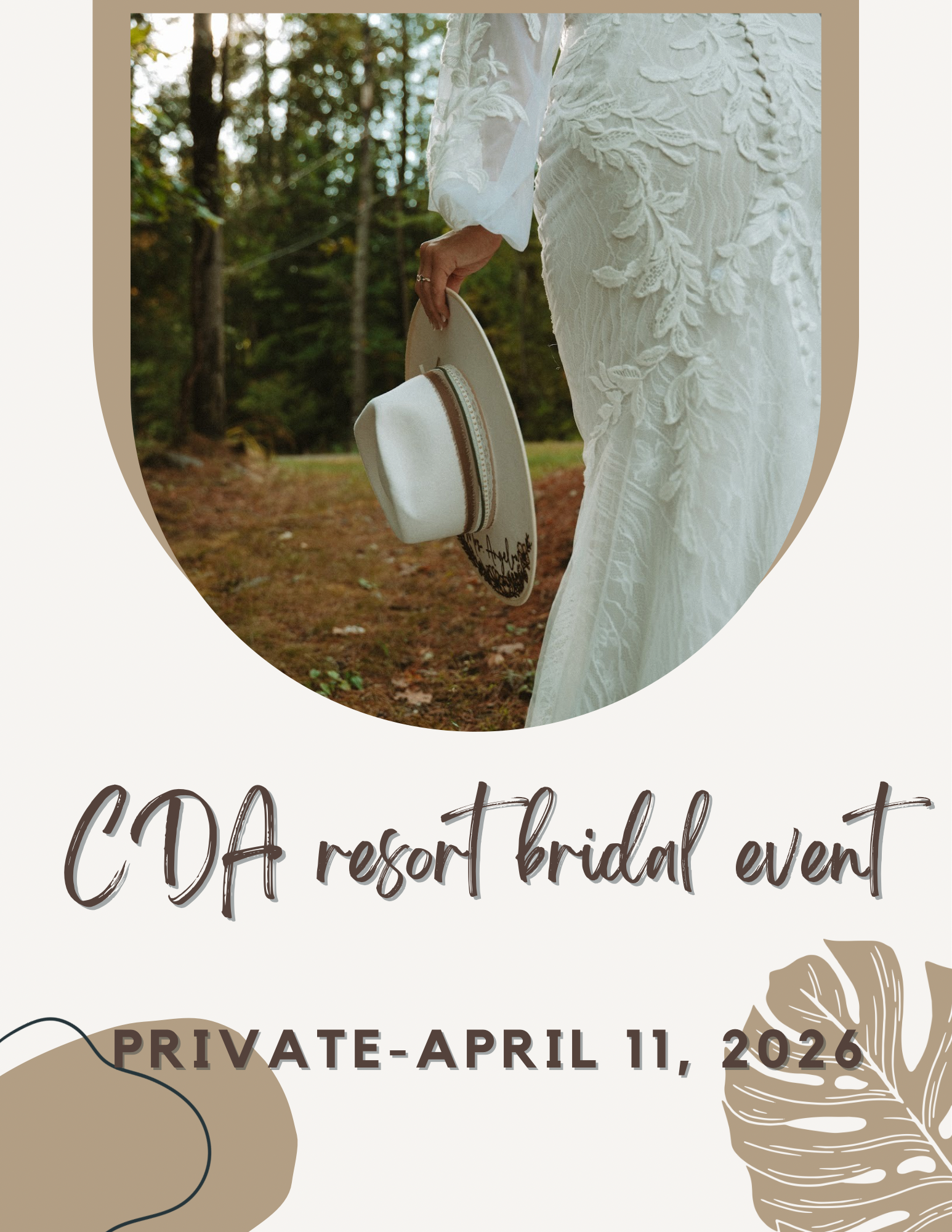 CDA BRIDAL EVENT- Private