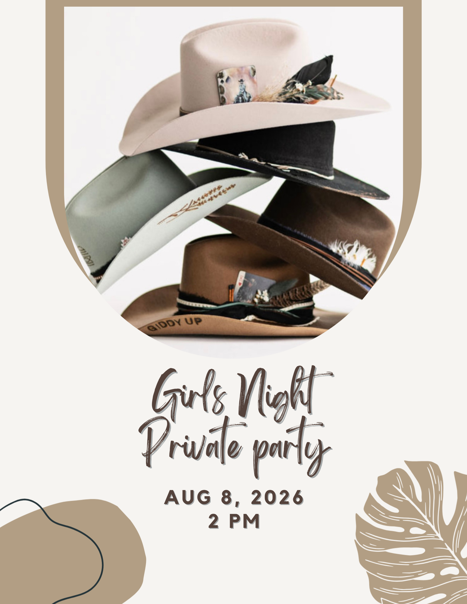 Private Girls Night Event