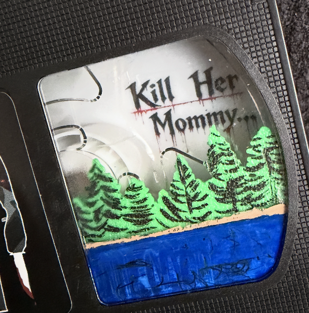 Friday the 13th inspired VHS art case
