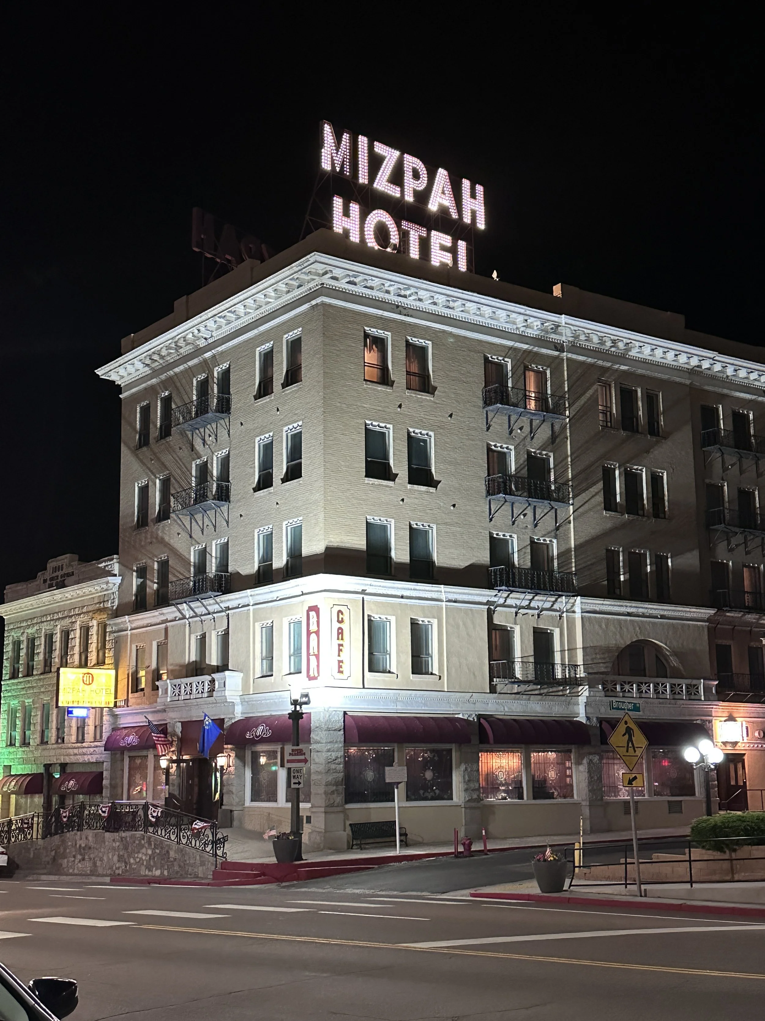 The Mizpah Hotel in Tonopah, Nevada.