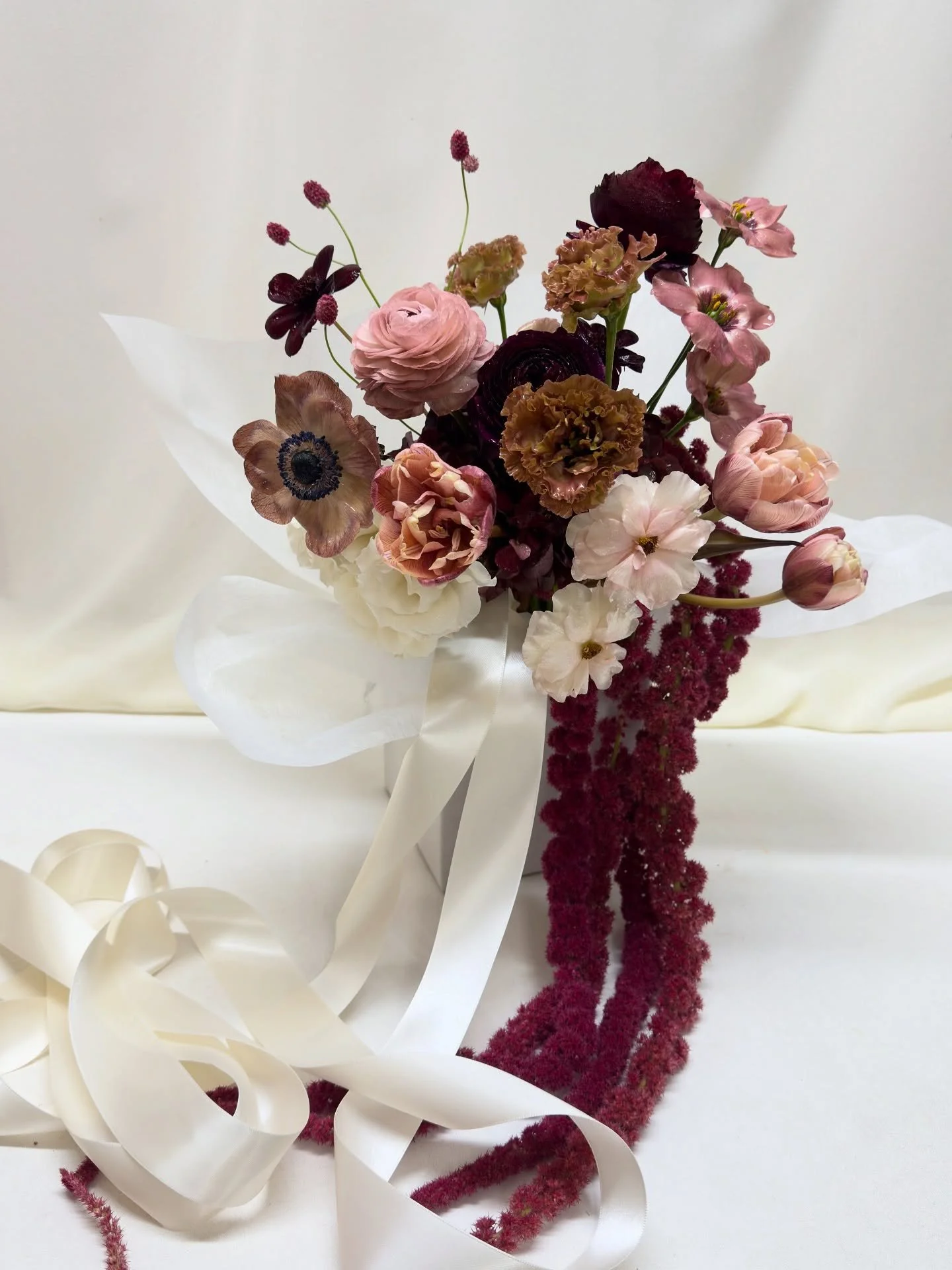 T&amp;T 
Behind-the-scenes moments from this incredible day 🥀❤️🥀

I was completely blown away when Taylor shared her inspiration. Her vision was moody and romantic, with an artistic feel&mdash;soft, rich colours, lush textures, and unique details l