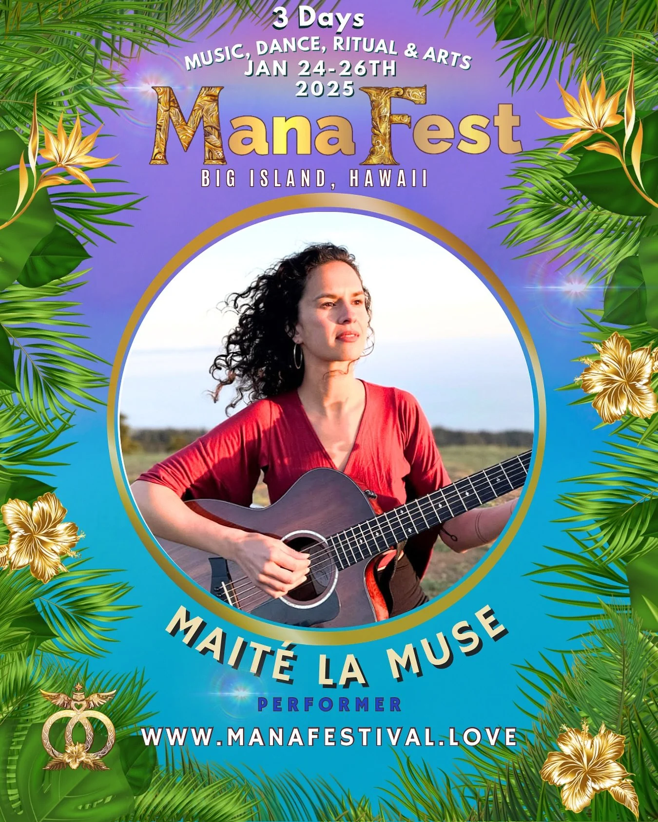 Mana Fest 2026 is pleased to welcome @maitelamuse 

🎶 Trained in classical piano, Mait&eacute; creates multi-instrumental devotional music inspired by nature, world traditions, and her own healing journey. She has shared stages across Europe and Nor