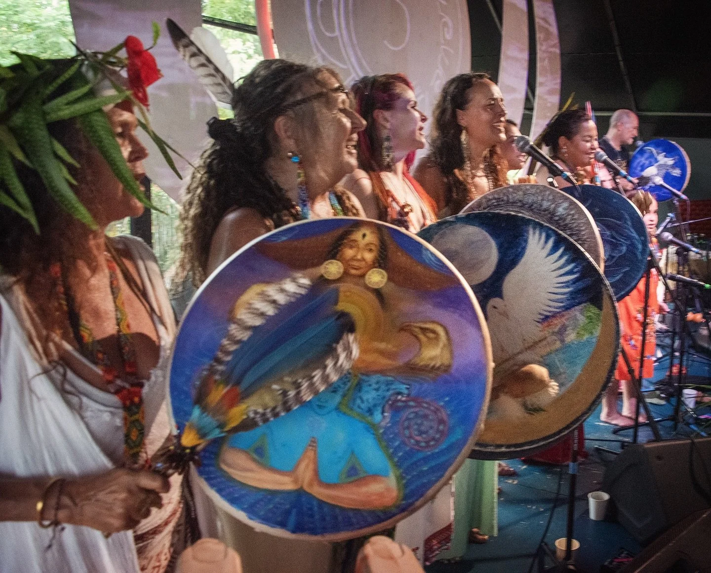 🪽 We are deeply honoured to receive blessings from our elders, our ceremonialists and local Hawaiians during Mana Fest!

These moments were so potent and powerful. 
A ceremonial offering for the people and for the land.

Deep bows. Mahalo!