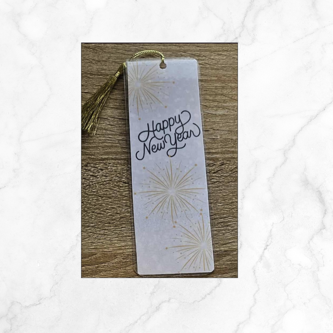 2026 New Year Bookmark