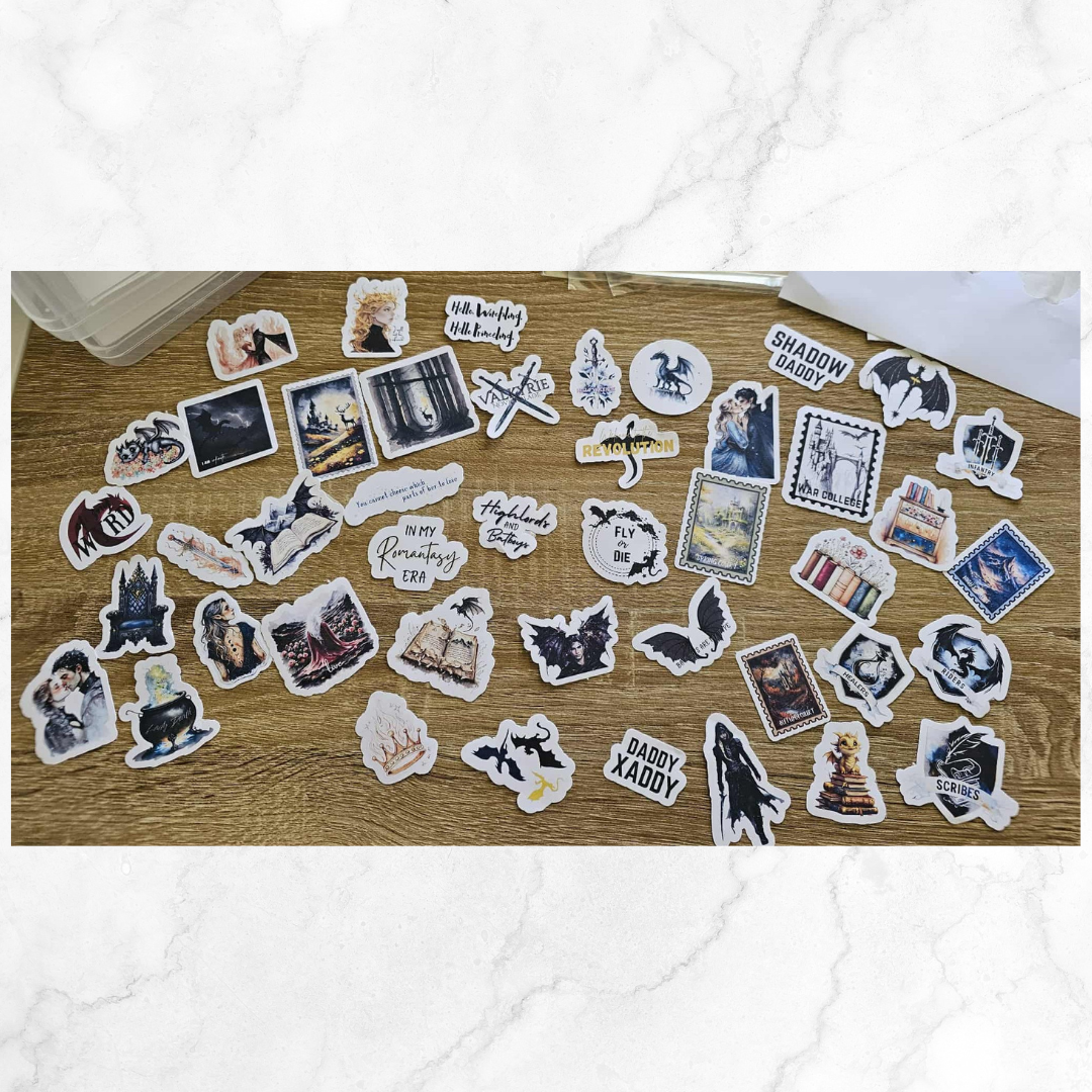 Fantasy Die Cut Sticker Pack