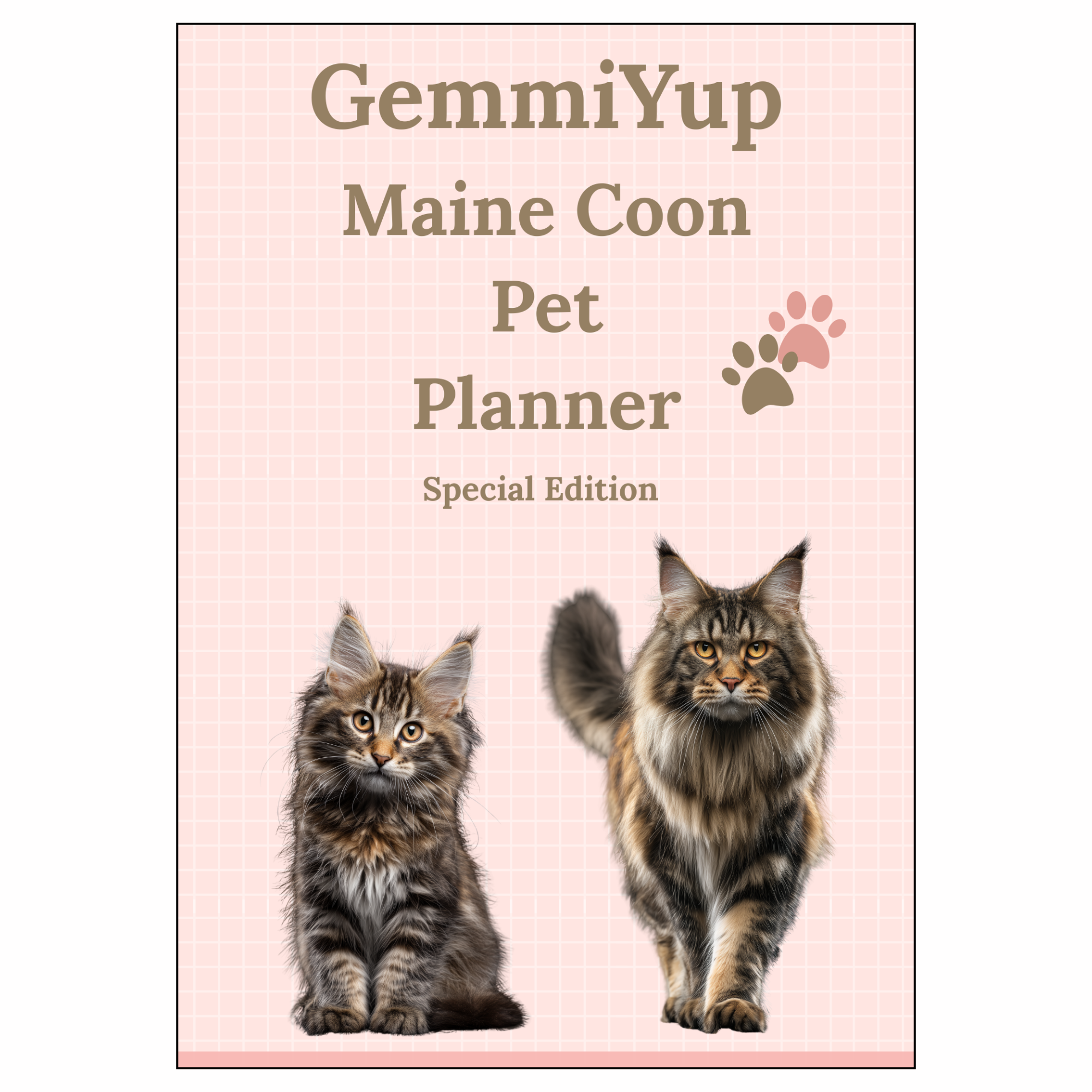 Maine Coon Edition GemmiYup Pet Care Planner (SQUARESPACE COVER).png