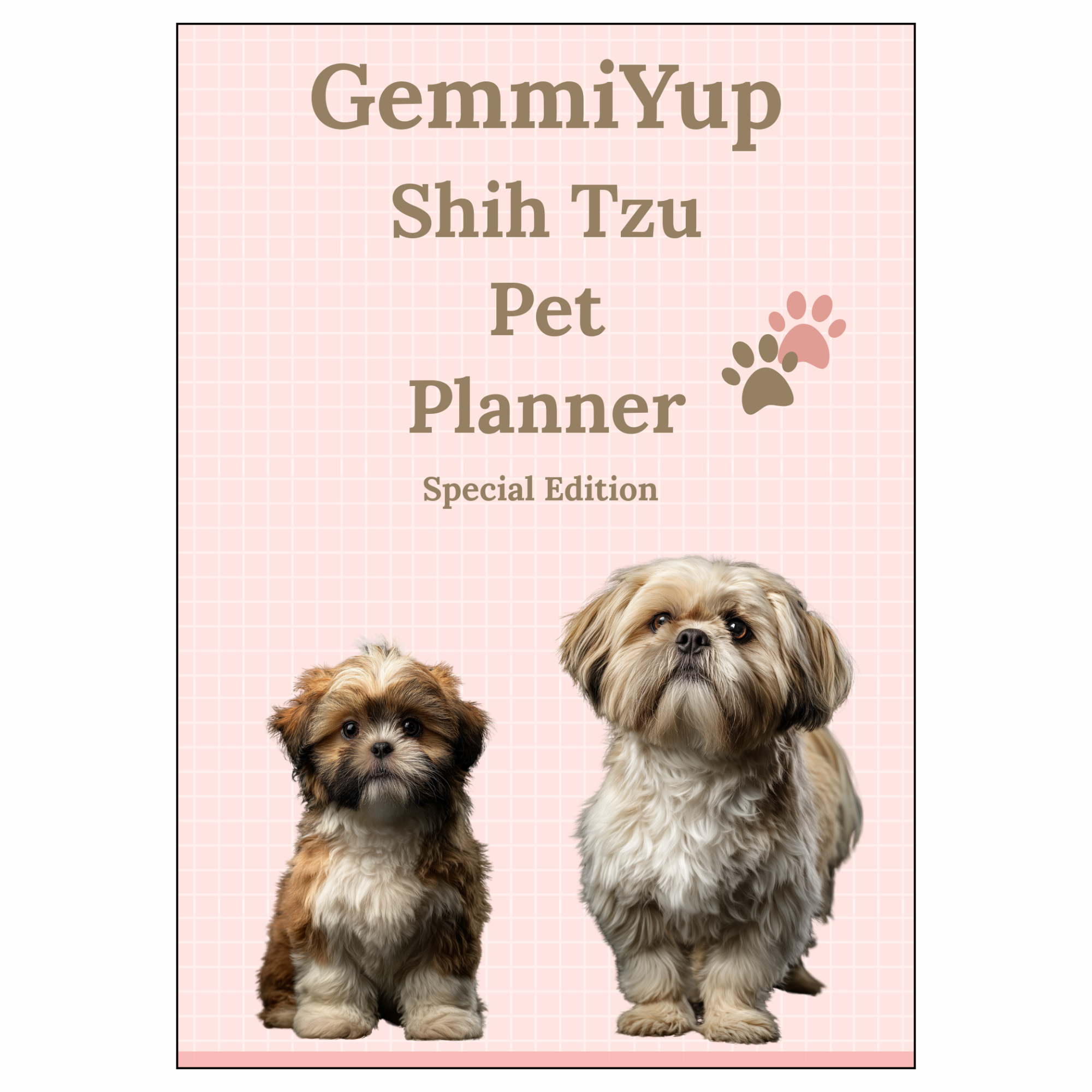 GemmiYup Shih Tzu Pet Care Planner – Special Edition (Digital Download)