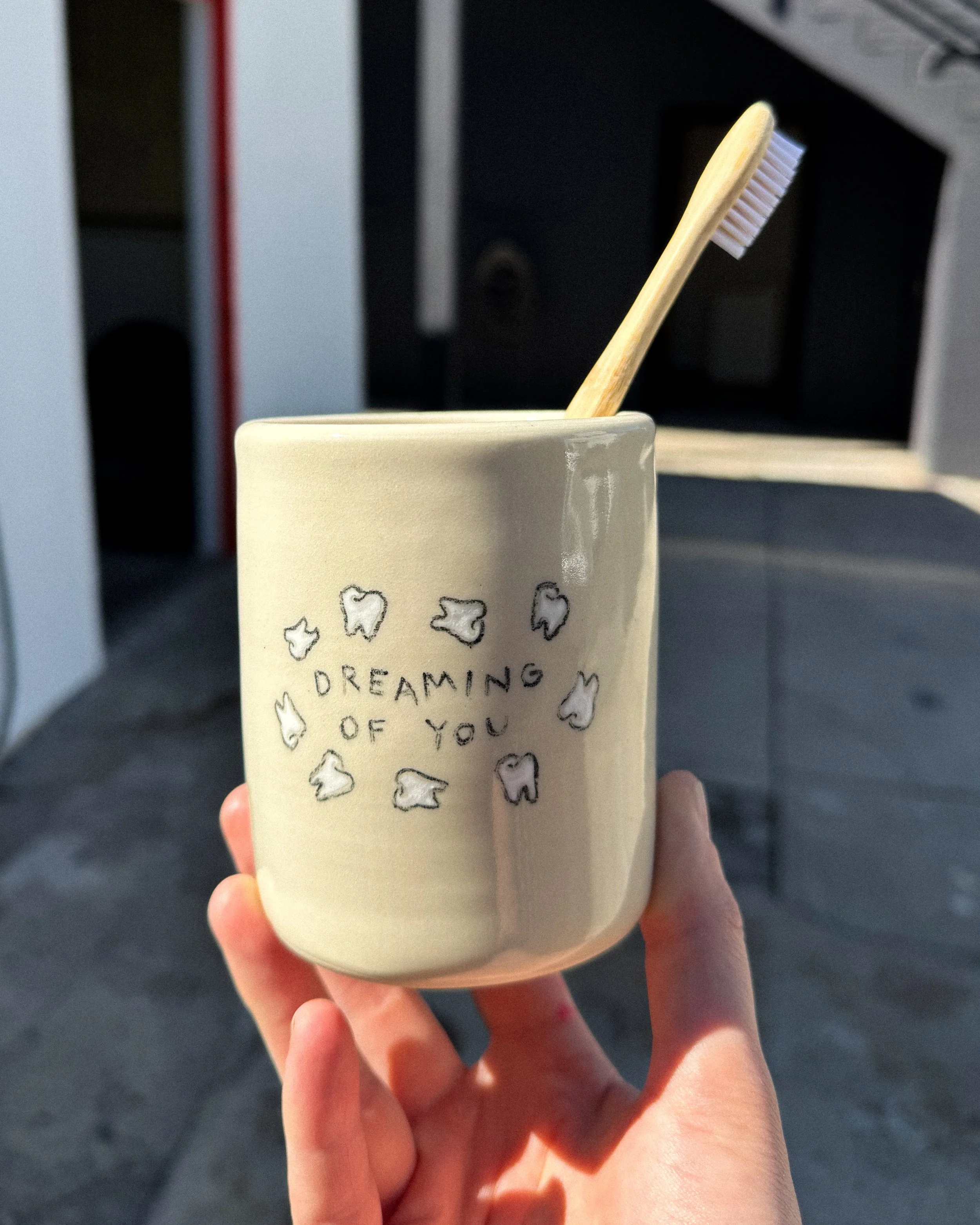 Dreaming of You Toothbrush Holder