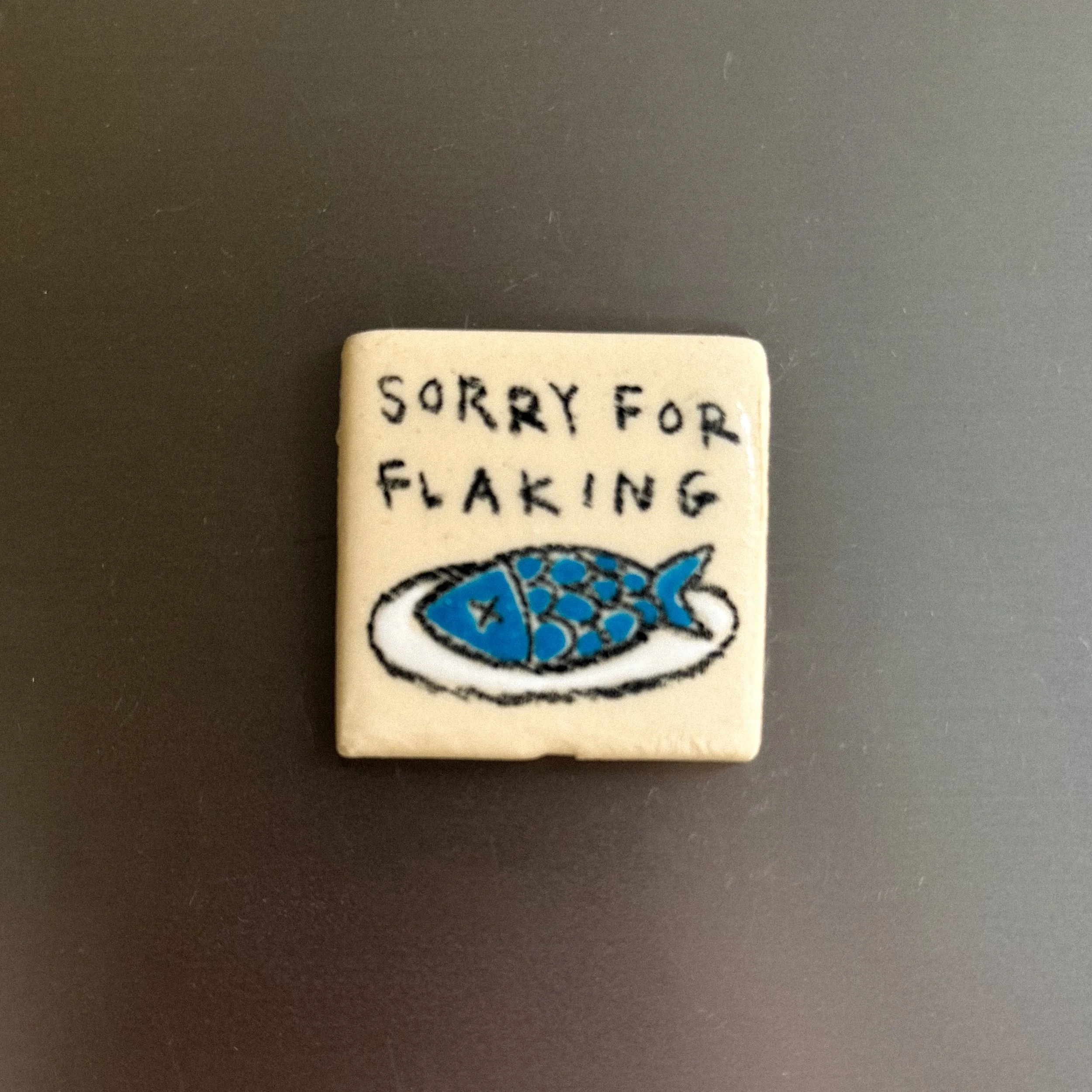 Sorry For Flaking Magnet