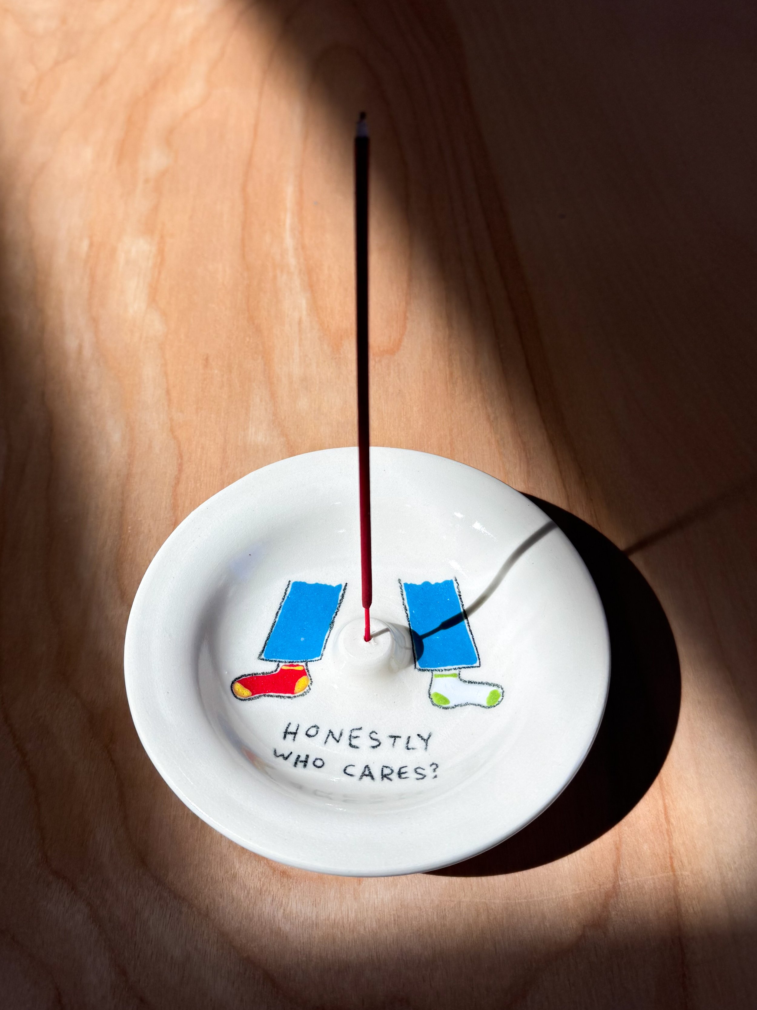 Who Cares Incense Holder