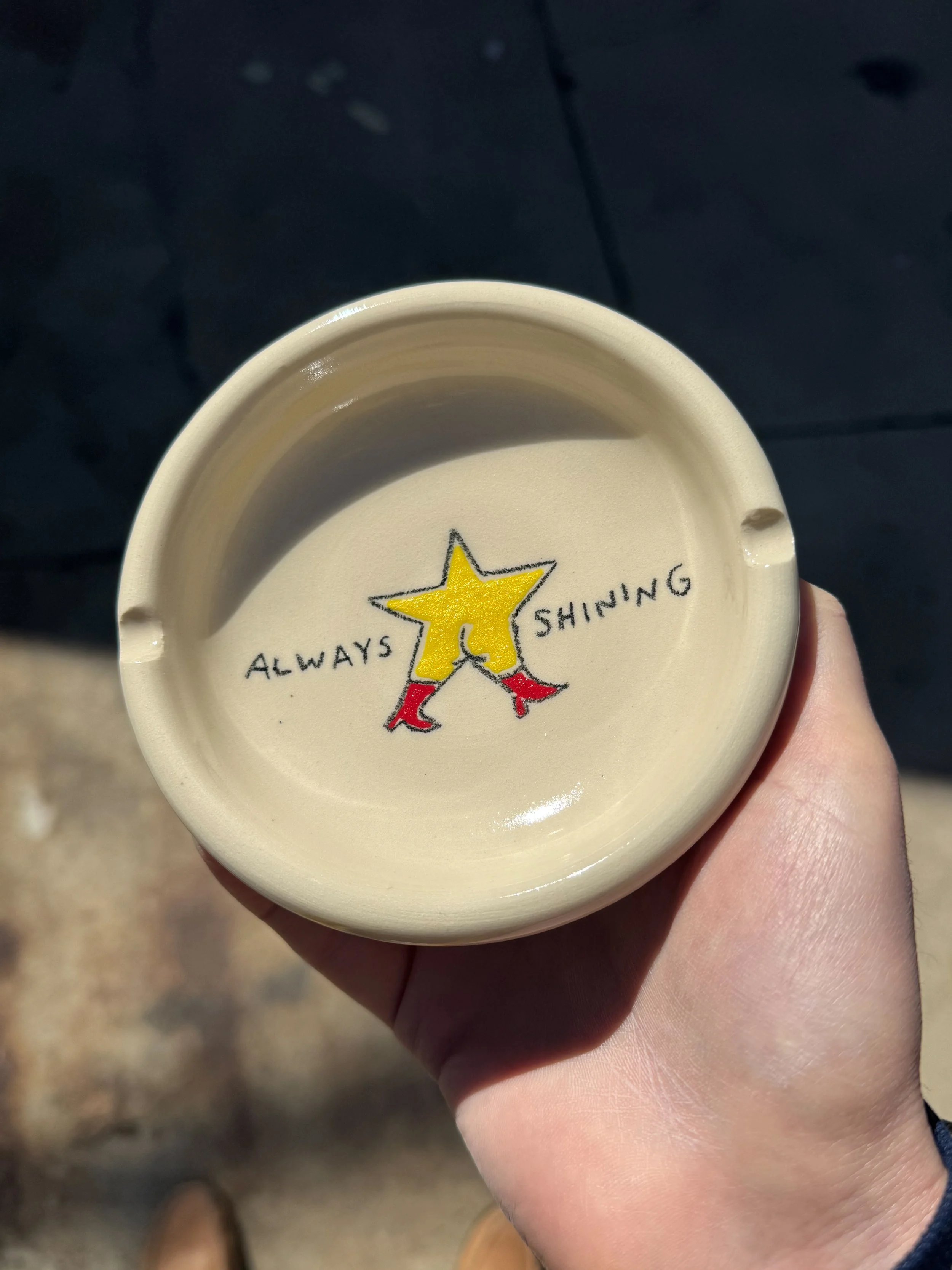 Always Shining Ashtray