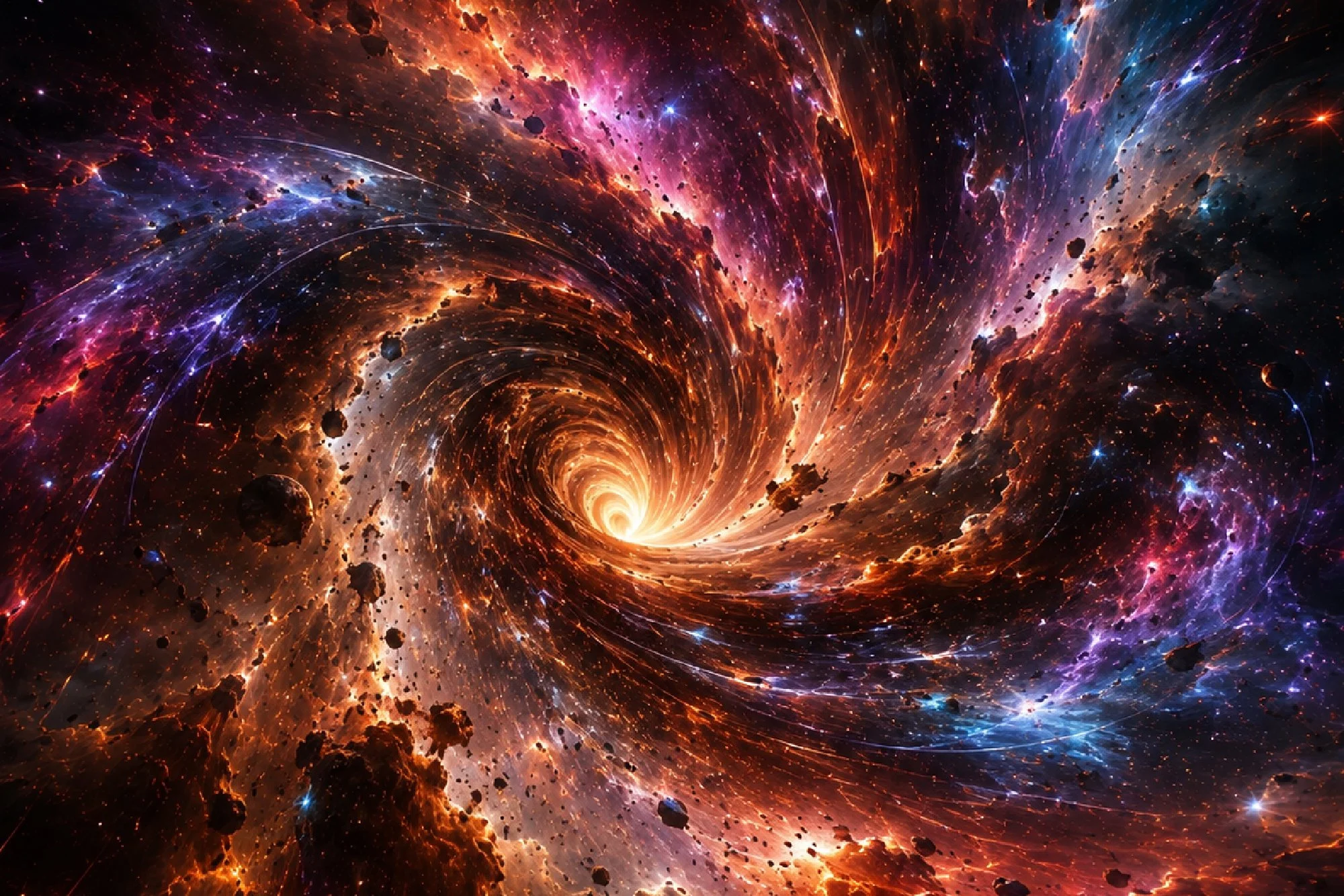 "Devil Dance Spiral" Album Artwork 6"x9" Print