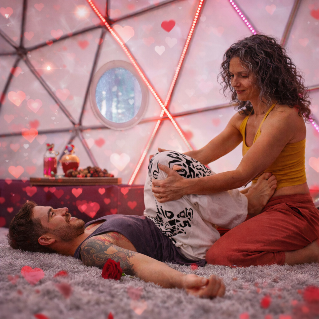 The Temple of Touch: Tantra Thai Massage Valentine’s Day Workshop with Herbal Elixirs &amp; Chocolate Truffles&nbsp;with Sidney Nicol