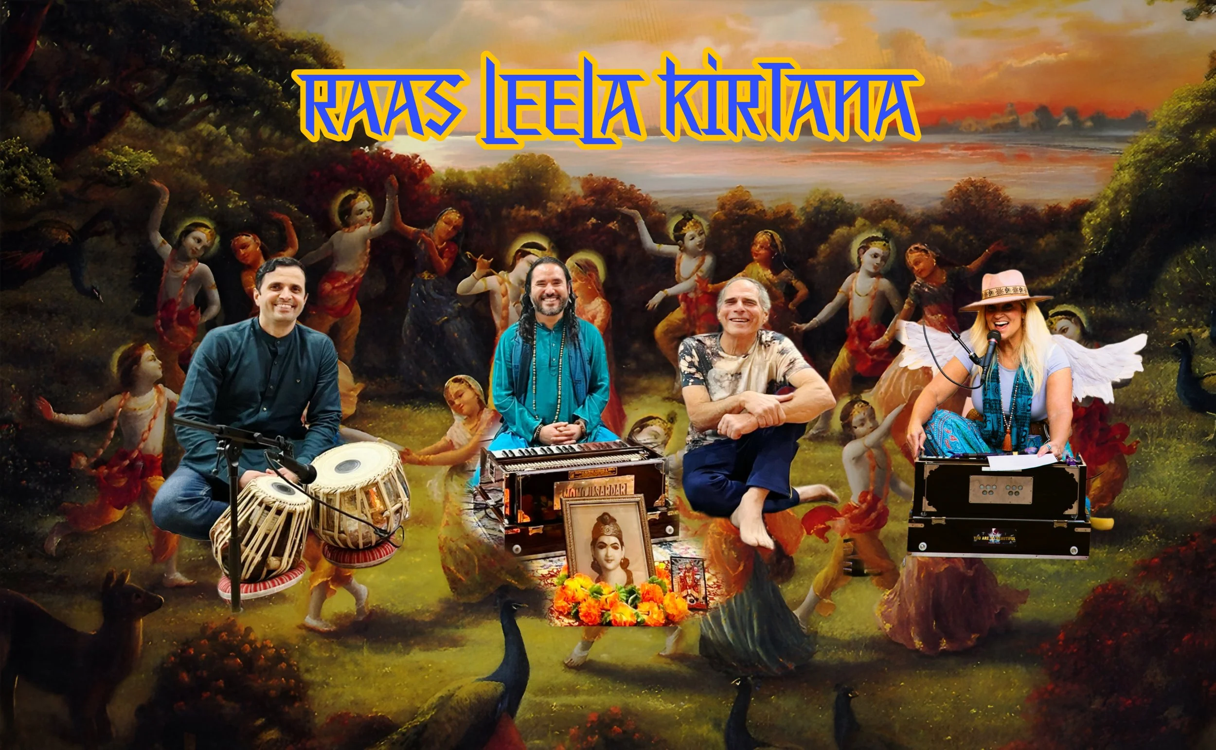 A Sacred Evening of Kirtan with Raas Leela Kirtana