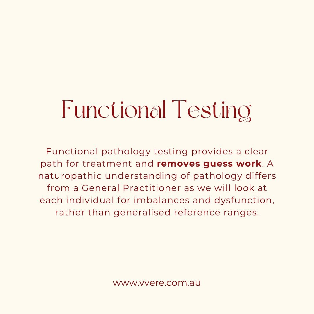 ✨FUNCTIONAL TESTING✨

Functional testing is a crucial part of assessing your health picture ~hOlistIcALy~ 

Why?? 
Because we are getting to the root cause. We (naturopaths) take our work seriously and we&rsquo;re not going to take, yet another, stab