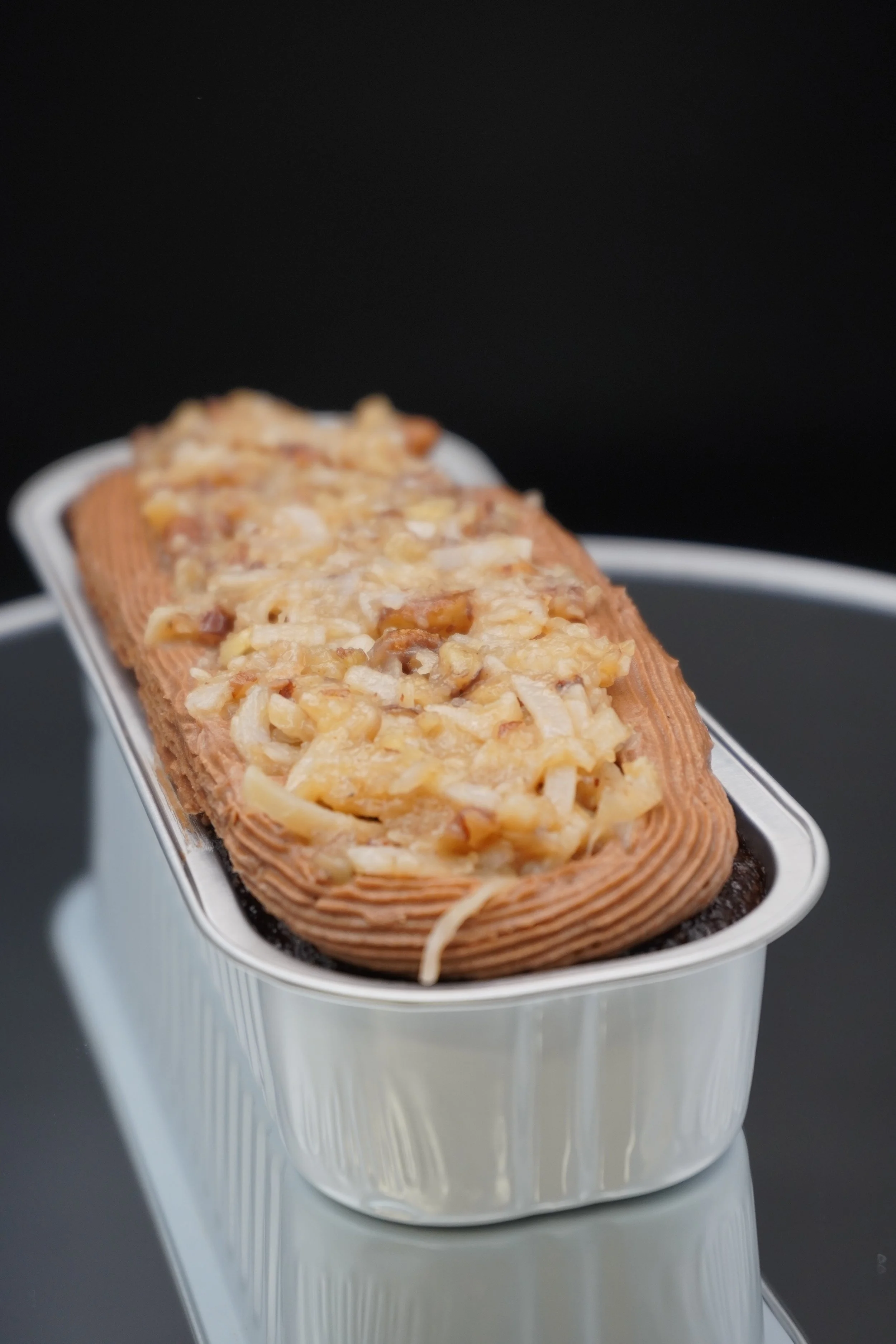 German Chocolate Mini Cake