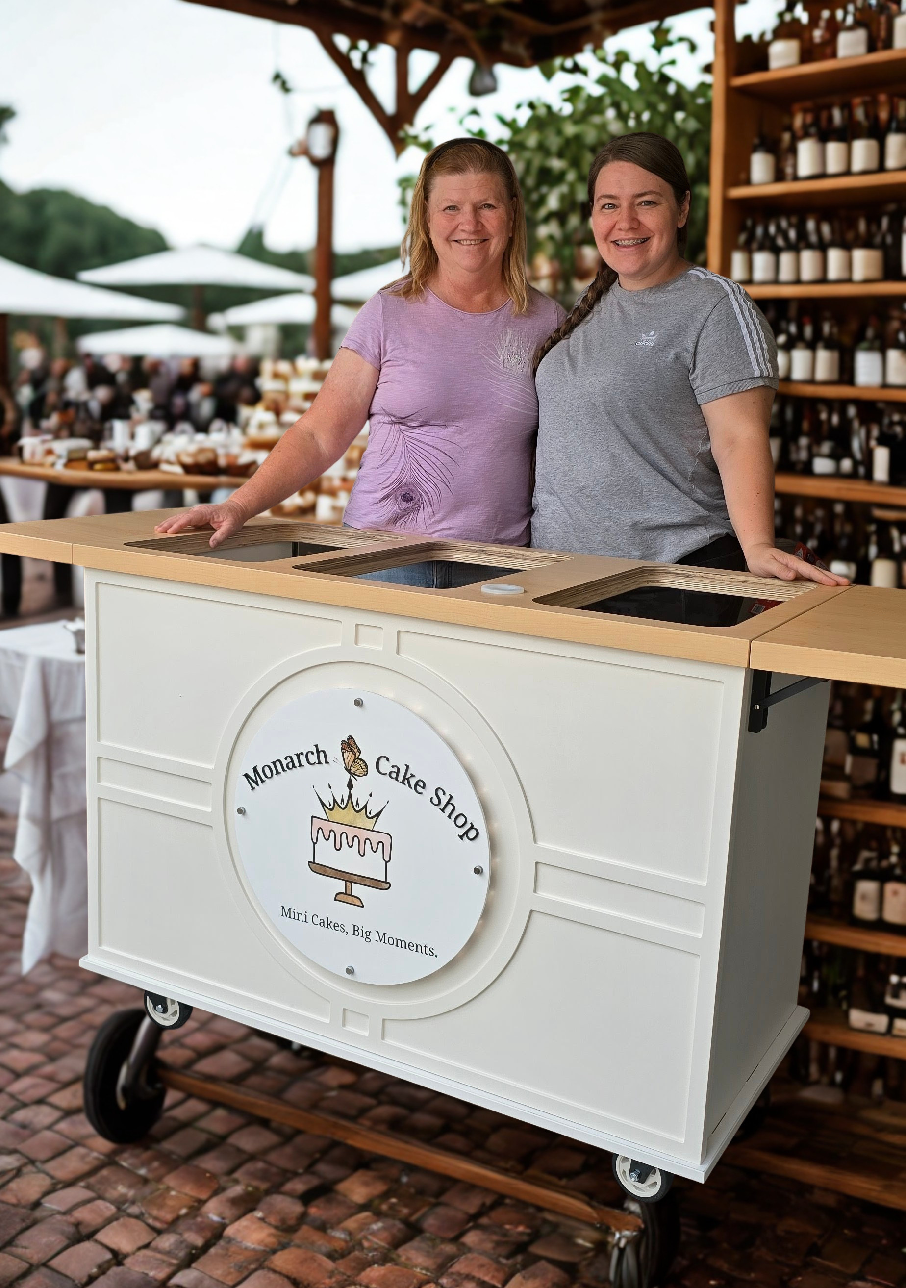 Monarch Cake Cart