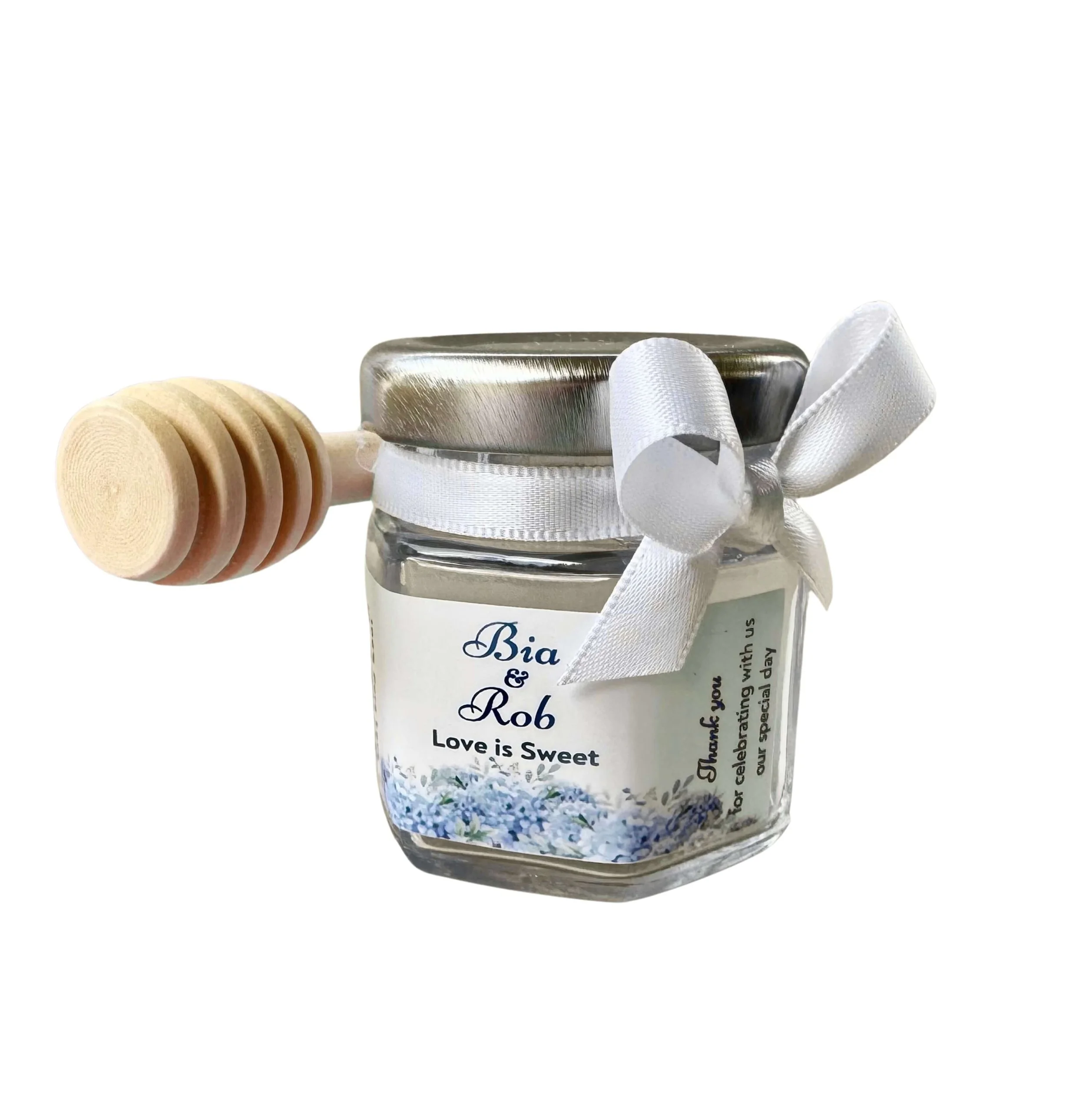 DIY Mini Honey Jars 50gr  - Wedding and Event Favours