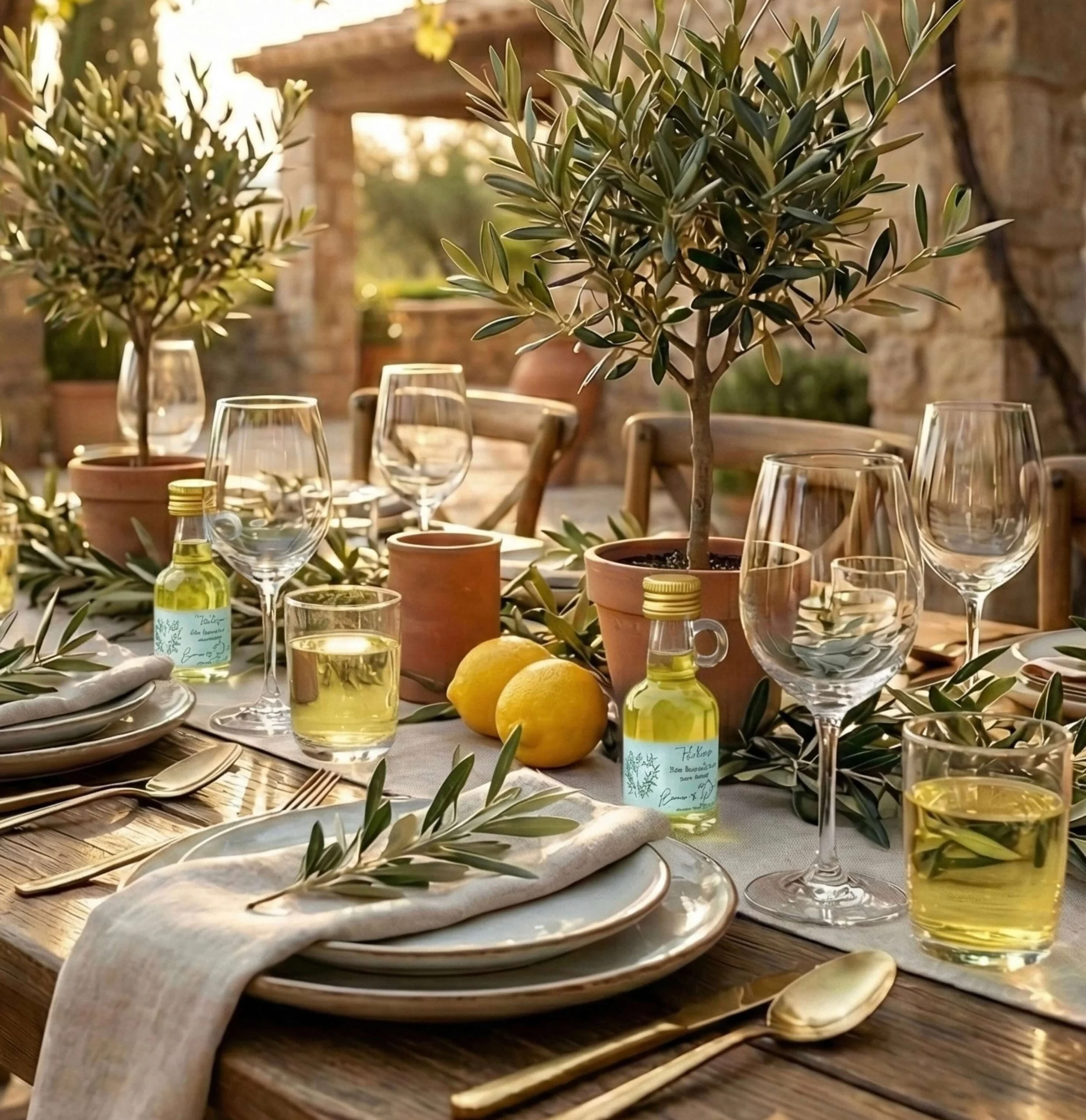 50ml glass olive oil bottles with handle for gourmet event gifts