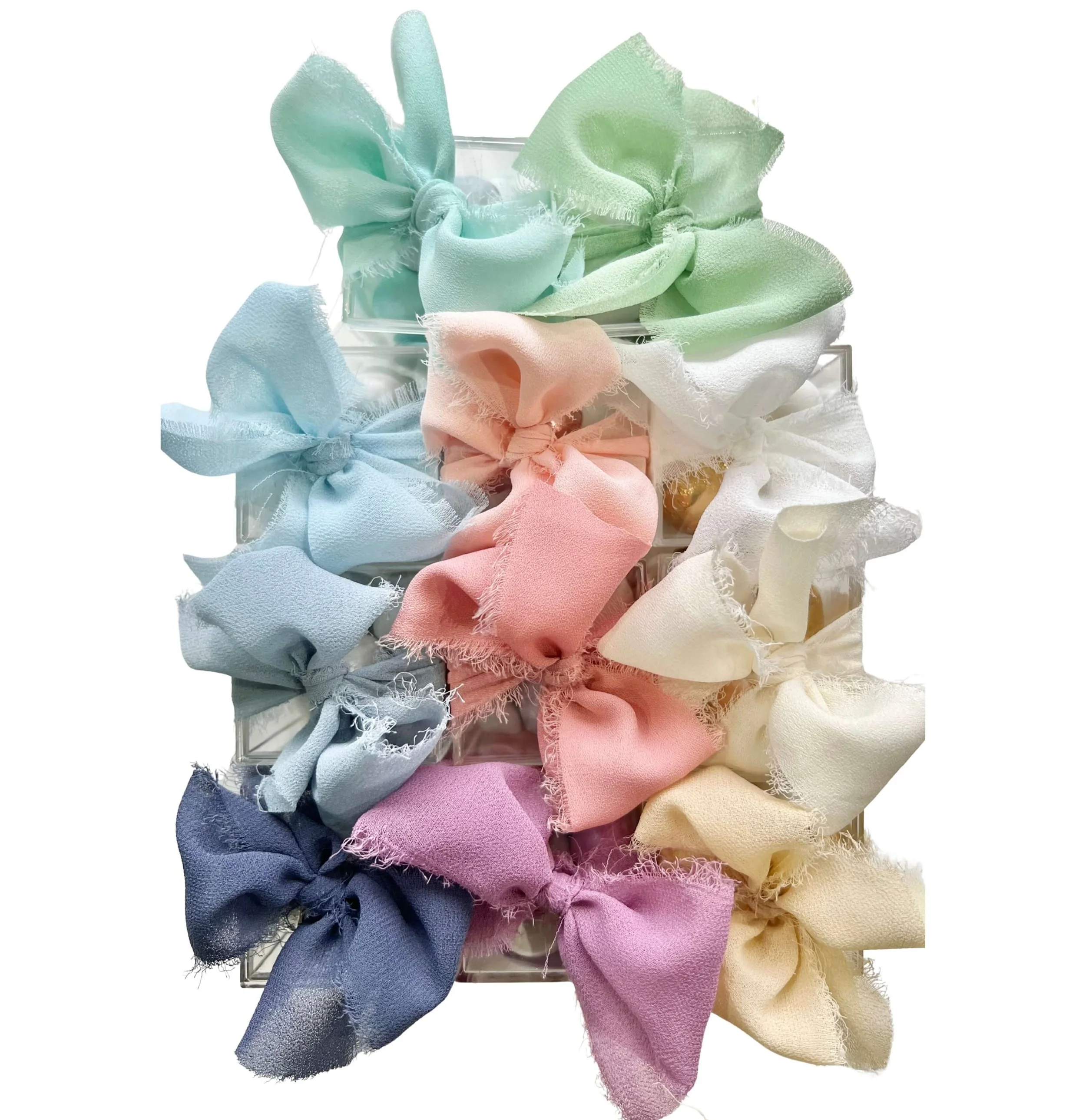 Clear chocolate box wedding favour filled with premium chocolates Brisbane