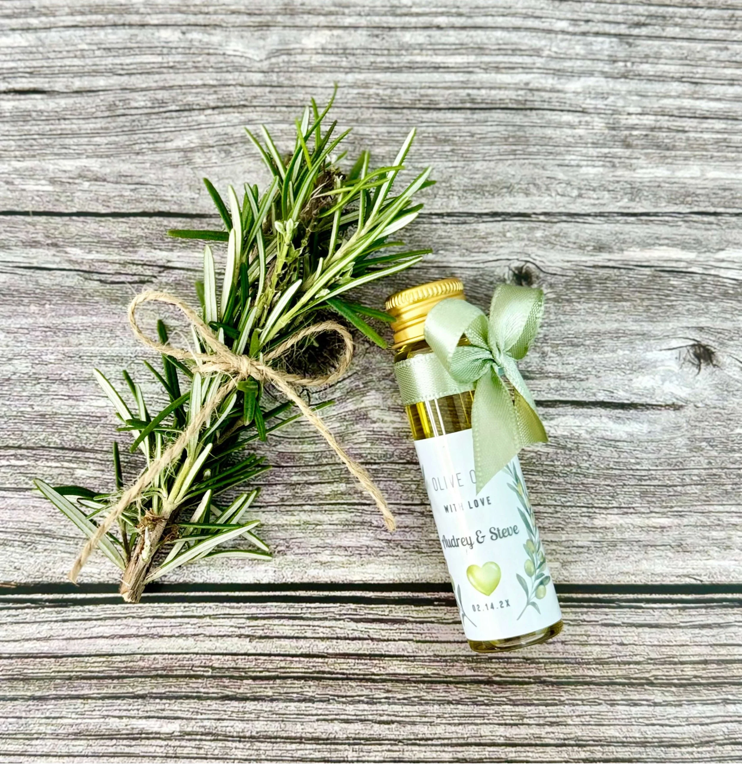 Mediterranean wedding favours