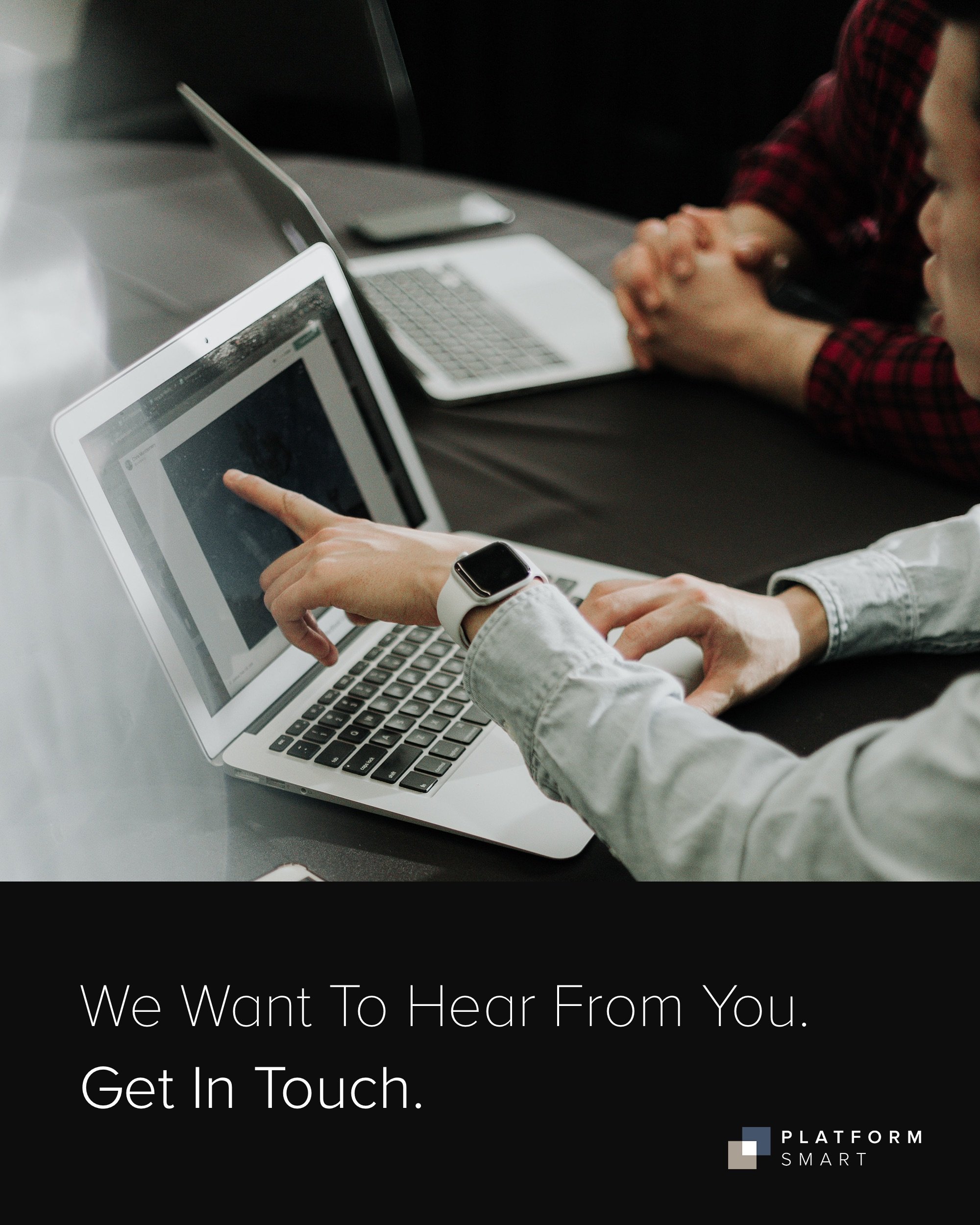 We want to hear from you.