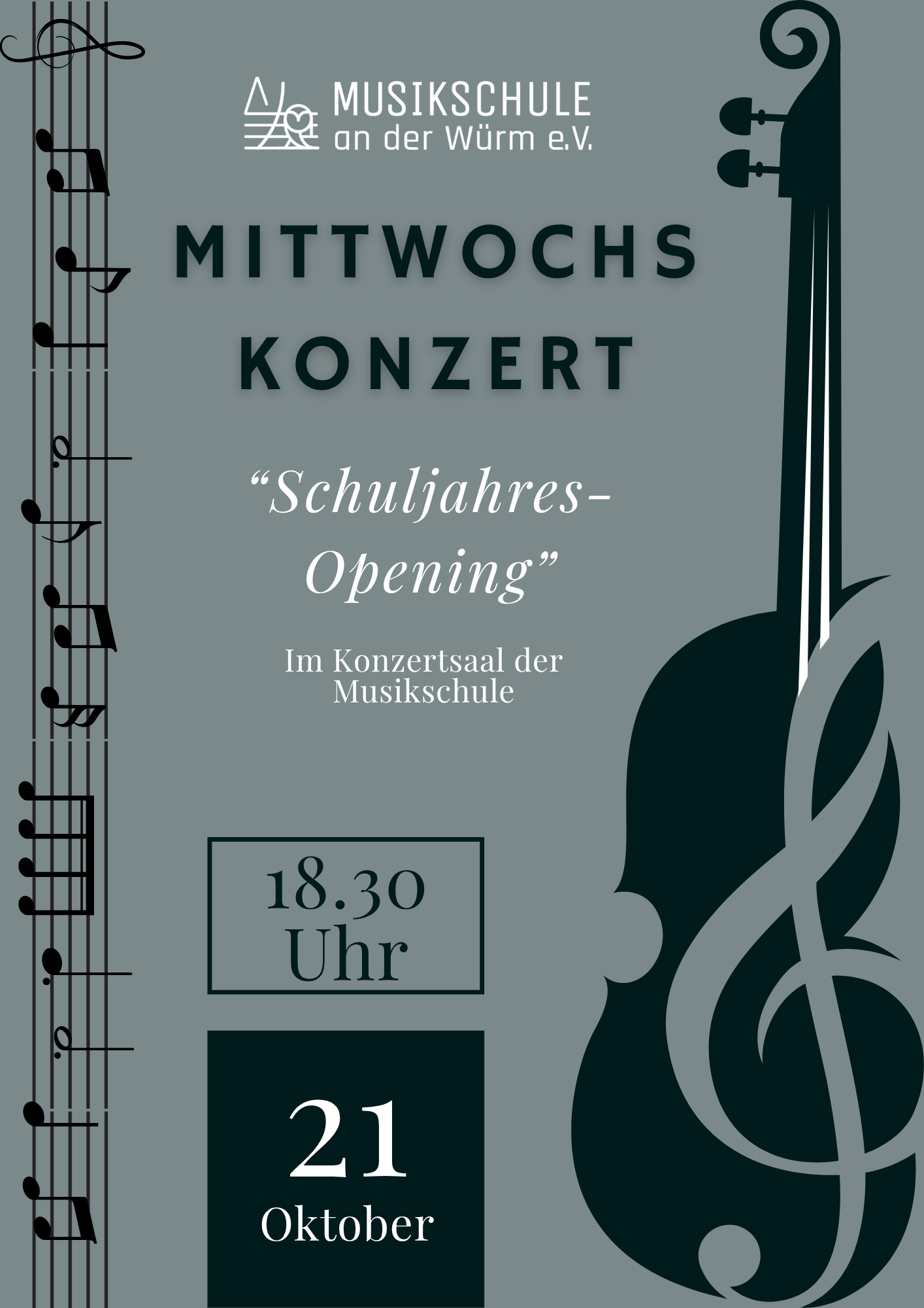 Mittwochskonzert am 21. Oktober 2026 