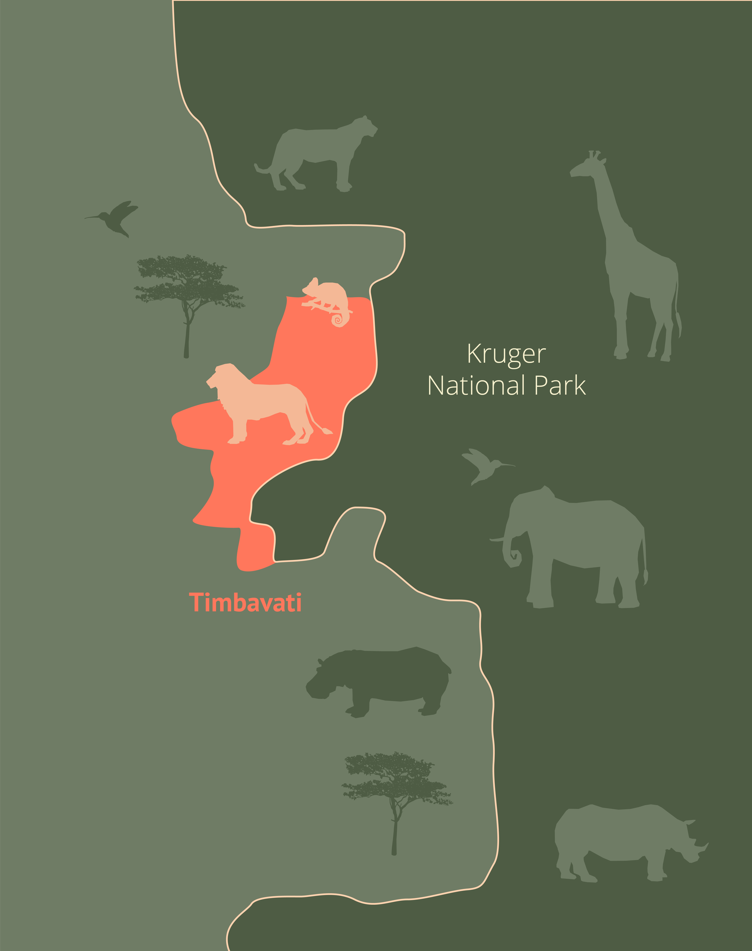 Wildlife Filmmaking Course In South Africa Map Designed 01 