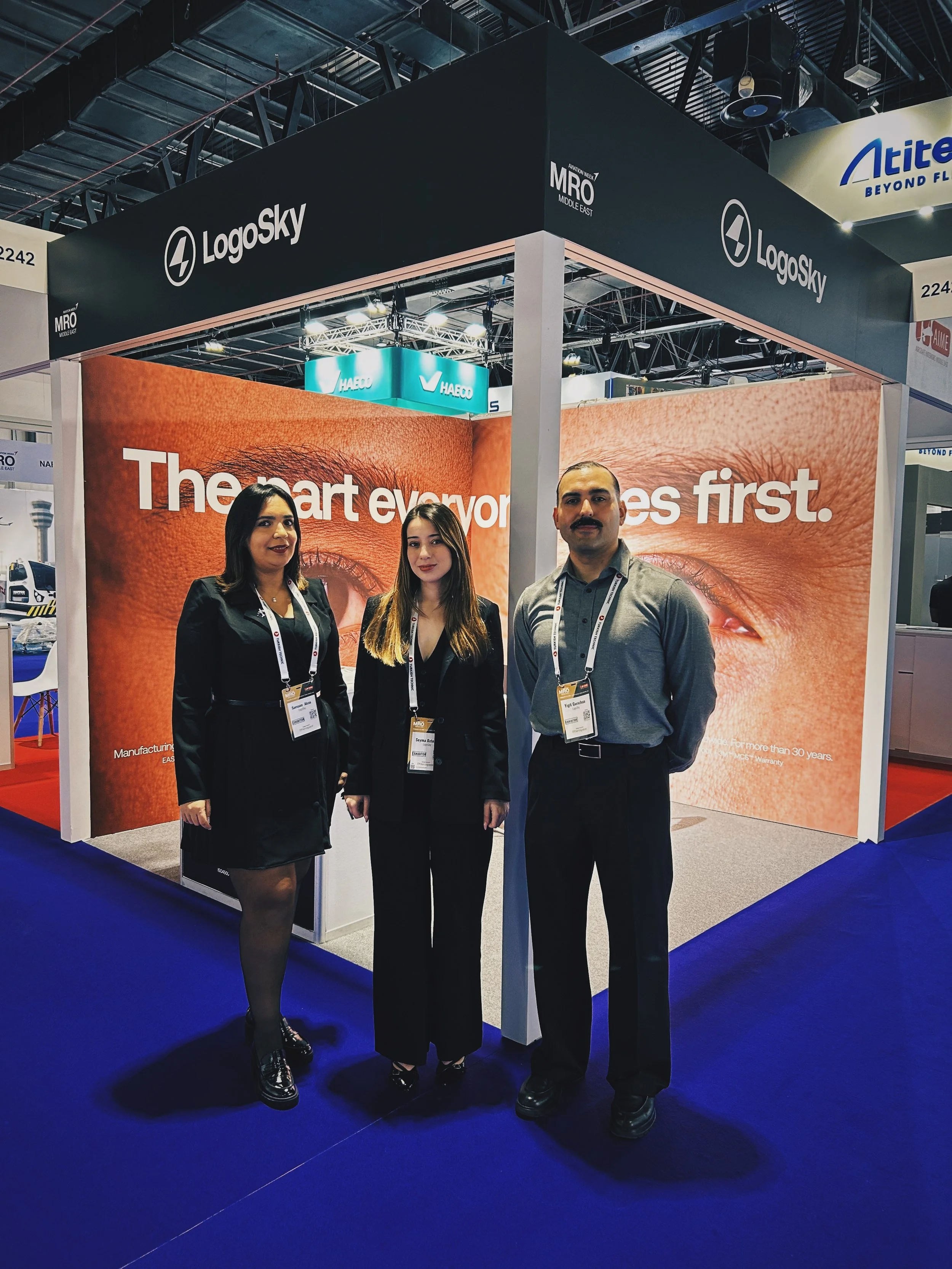 LogoSky at MRO Middle East: Aircraft Placards and Decals in Operational Context