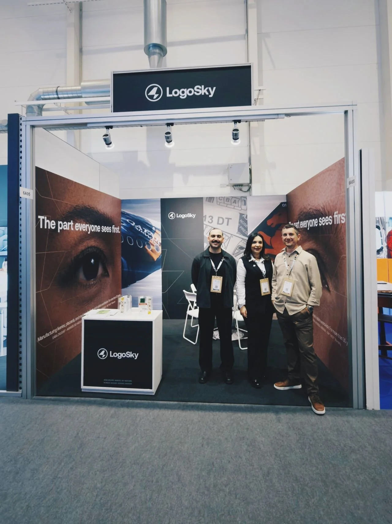 Logosky at AIX 2026: Aerospace Decals and Aircraft Placards
