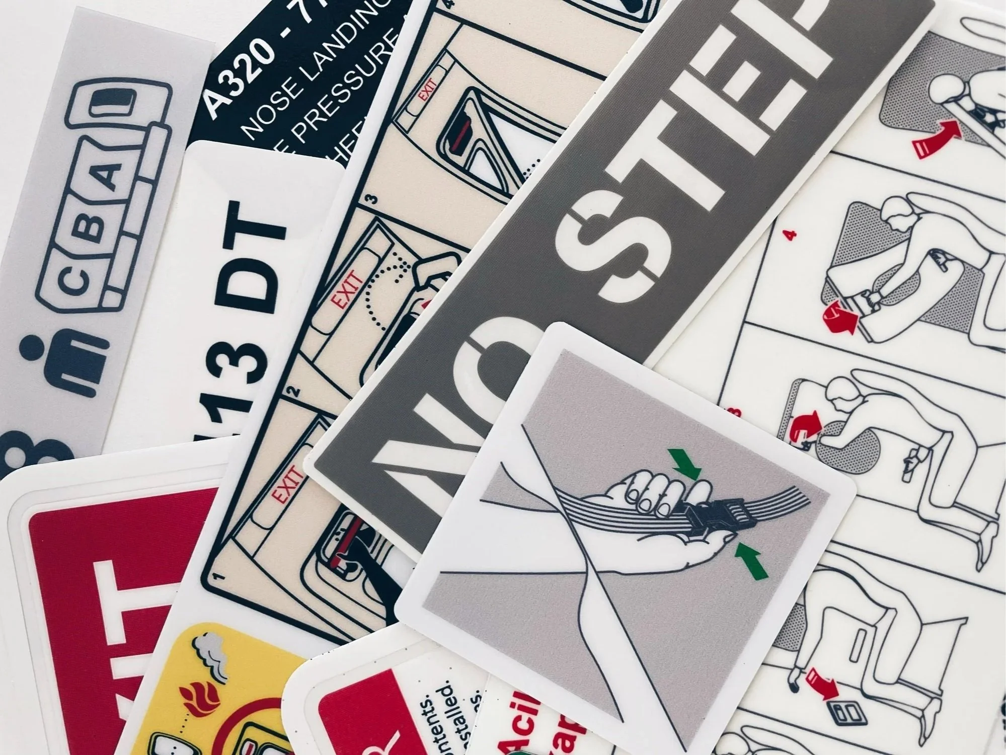 OEM Level Aircraft Decals and Placards for Aviation Programs