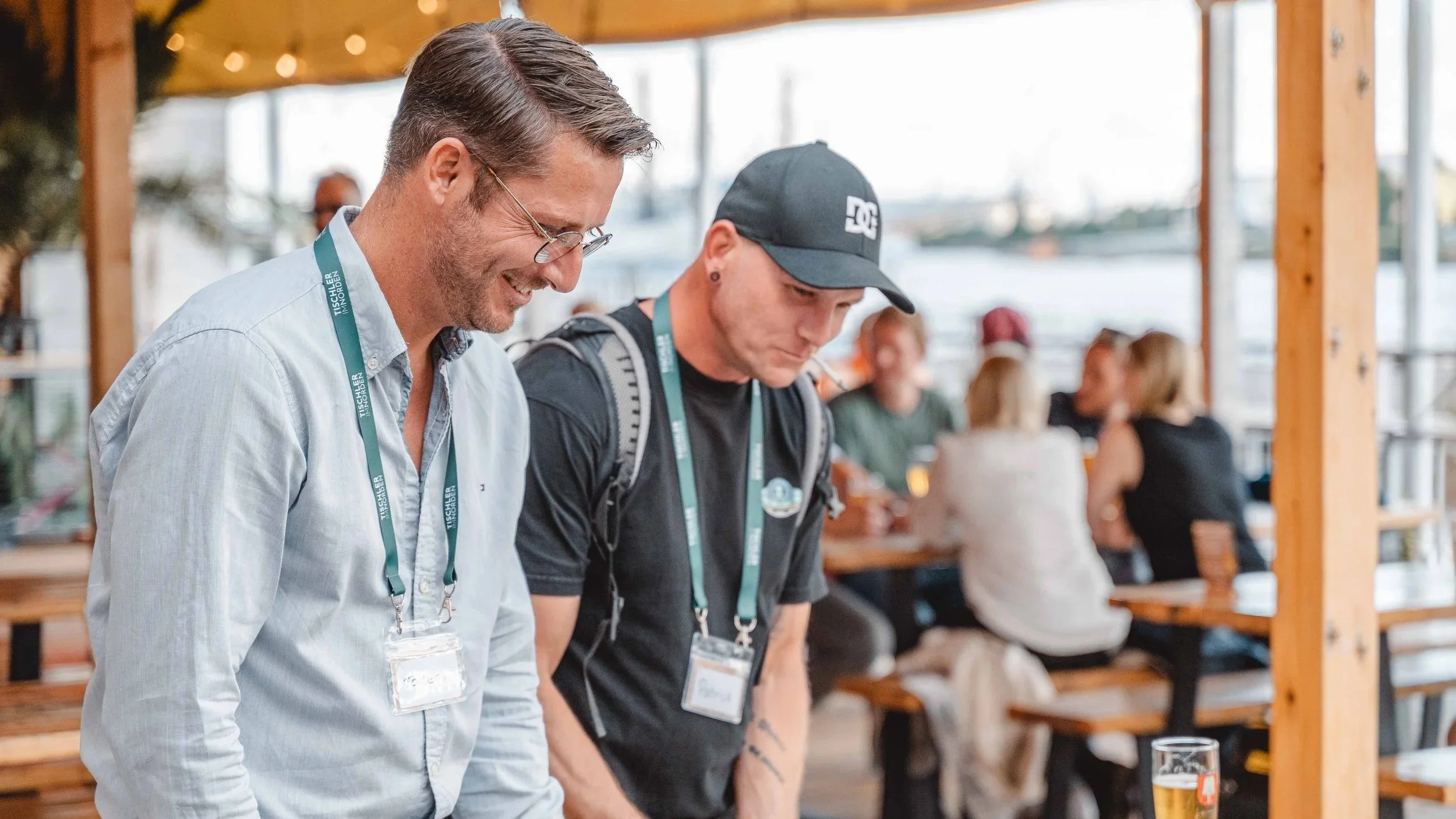 Business Eventbegleitung auf dem Sonnendeck St. Pauli