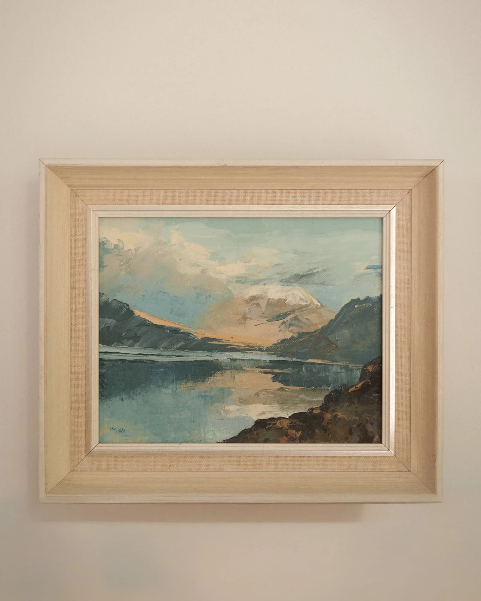 Original Painting, Nordic Fjords