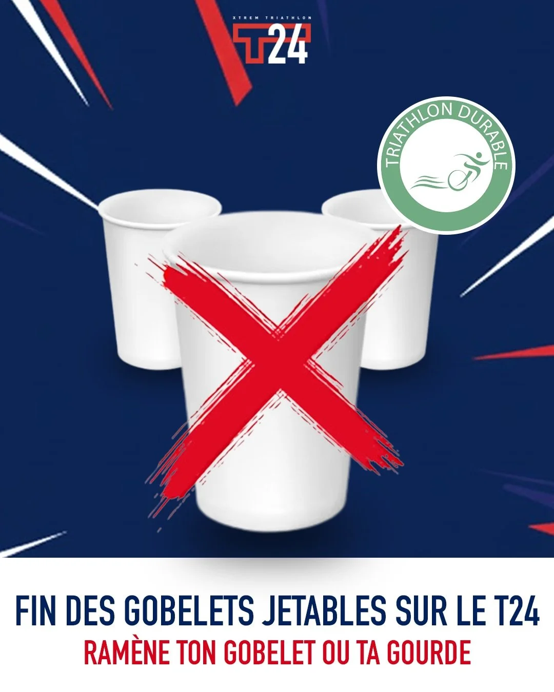 ♻️ Cap sur une saison 2026 plus responsable

&Agrave; partir de 2026, il n&rsquo;y aura plus de gobelets jetables sur les T24.
Un pas concret pour r&eacute;duire notre impact environnemental et aller vers des &eacute;v&eacute;nements toujours plus du