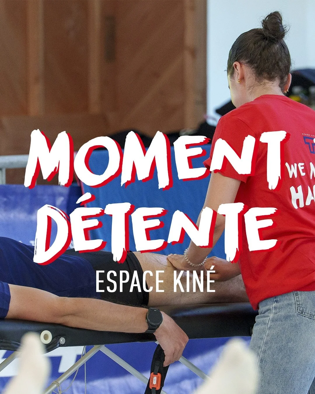 &Eacute;pisode 4 : le moment d&eacute;tente 💆&zwj;♂️

Apr&egrave;s l&rsquo;effort&hellip; le r&eacute;confort 😉
Entre deux relais ou apr&egrave;s plusieurs heures de course, l&rsquo;espace kin&eacute; devient vite un passage incontournable.

Un mom