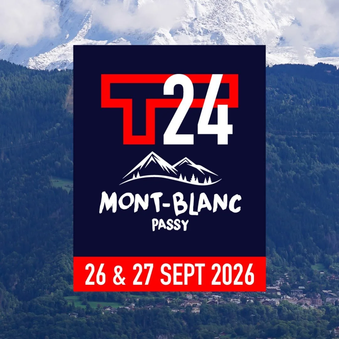 T24 MONT-BLANC PASSY ⛰️ 
26 &amp; 27 septembre 2026 💙❤️

Il reste des places disponibles !!