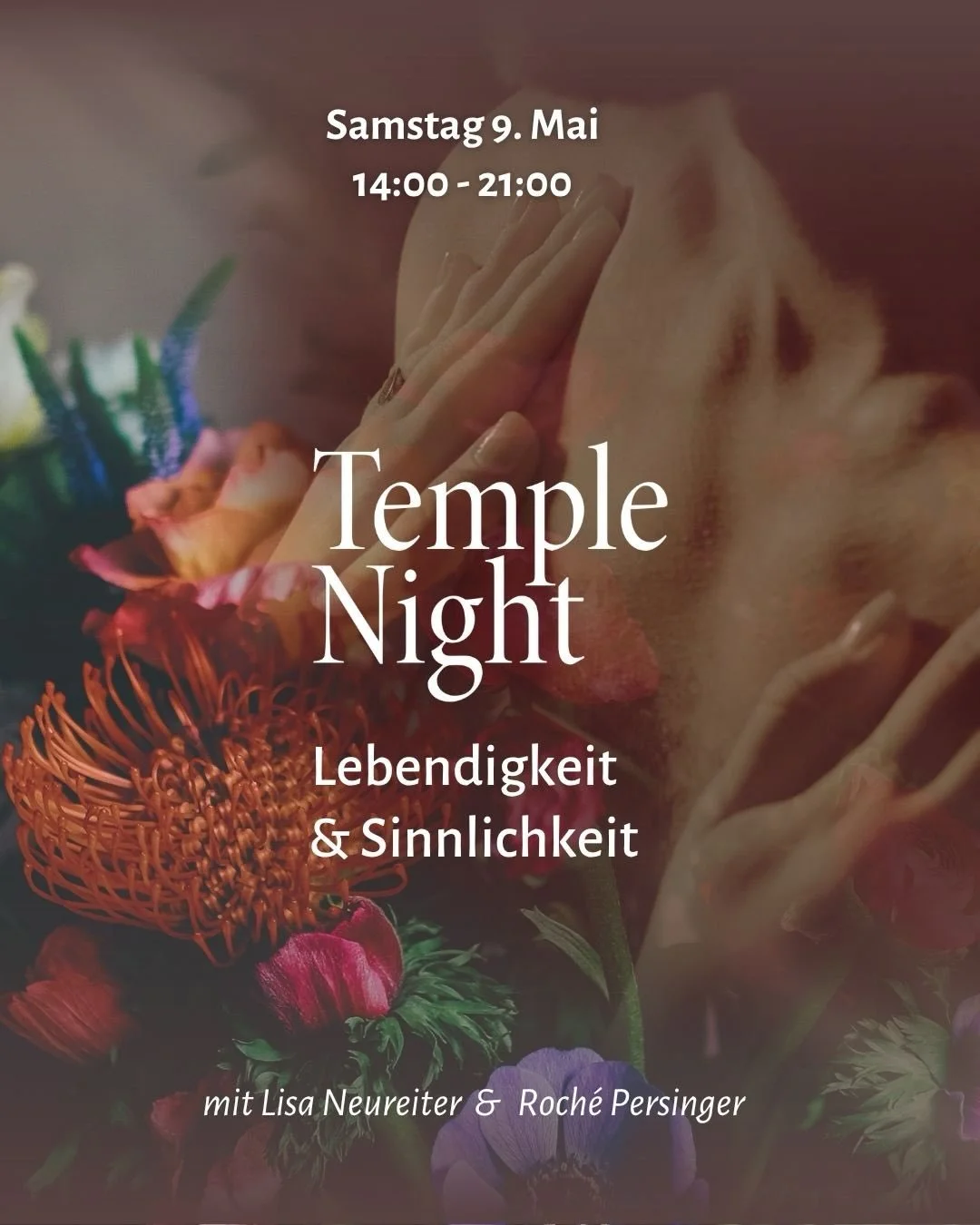 Temple Night ✨🌺 Lebendigkeit &amp; Sinnlichkeit

Der Fr&uuml;hling ist nicht mehr nur ein leises Erwachen.
Der Fr&uuml;hling ist da. Voll. Sp&uuml;rbar. Lebendig.

Die Natur steht in ihrer Bl&uuml;te &ndash;
und vielleicht sp&uuml;rst du diese Quali