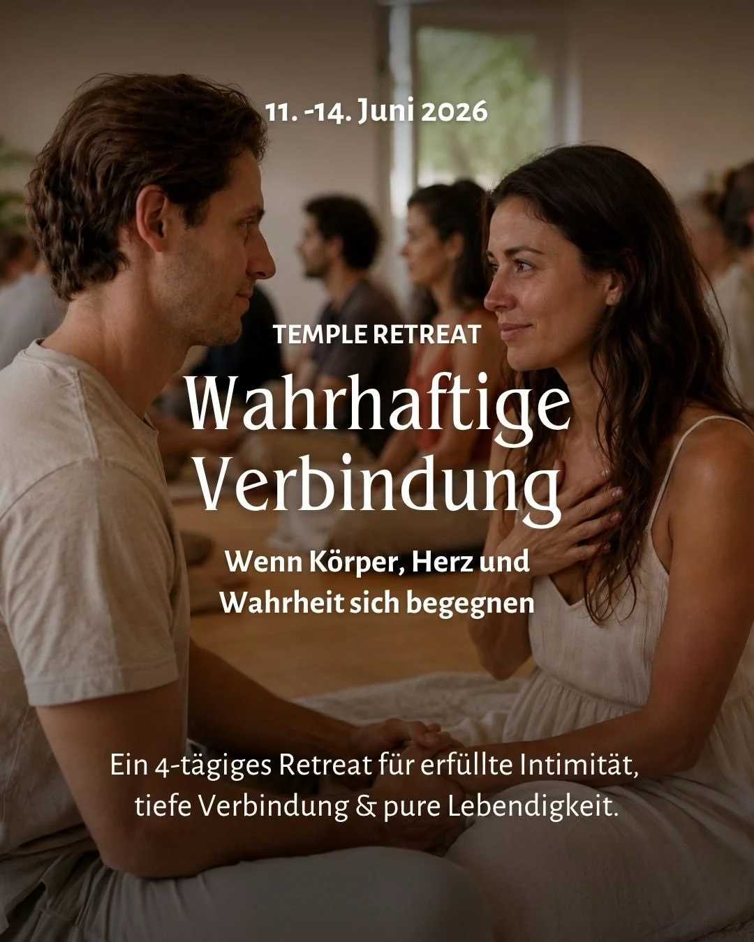 Wahrhaftige Verbindung beginnt oft dort, wo wir uns echt zeigen &ndash; mit allem, was gerade da ist.
Und dabei erleben, dass wir genau so willkommen sind. 🤍

Viele von uns sehnen sich nach tiefer Verbindung &ndash; zu sich selbst und zu anderen Men
