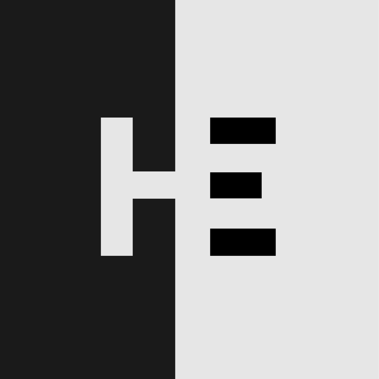 He’s Logo — He Square