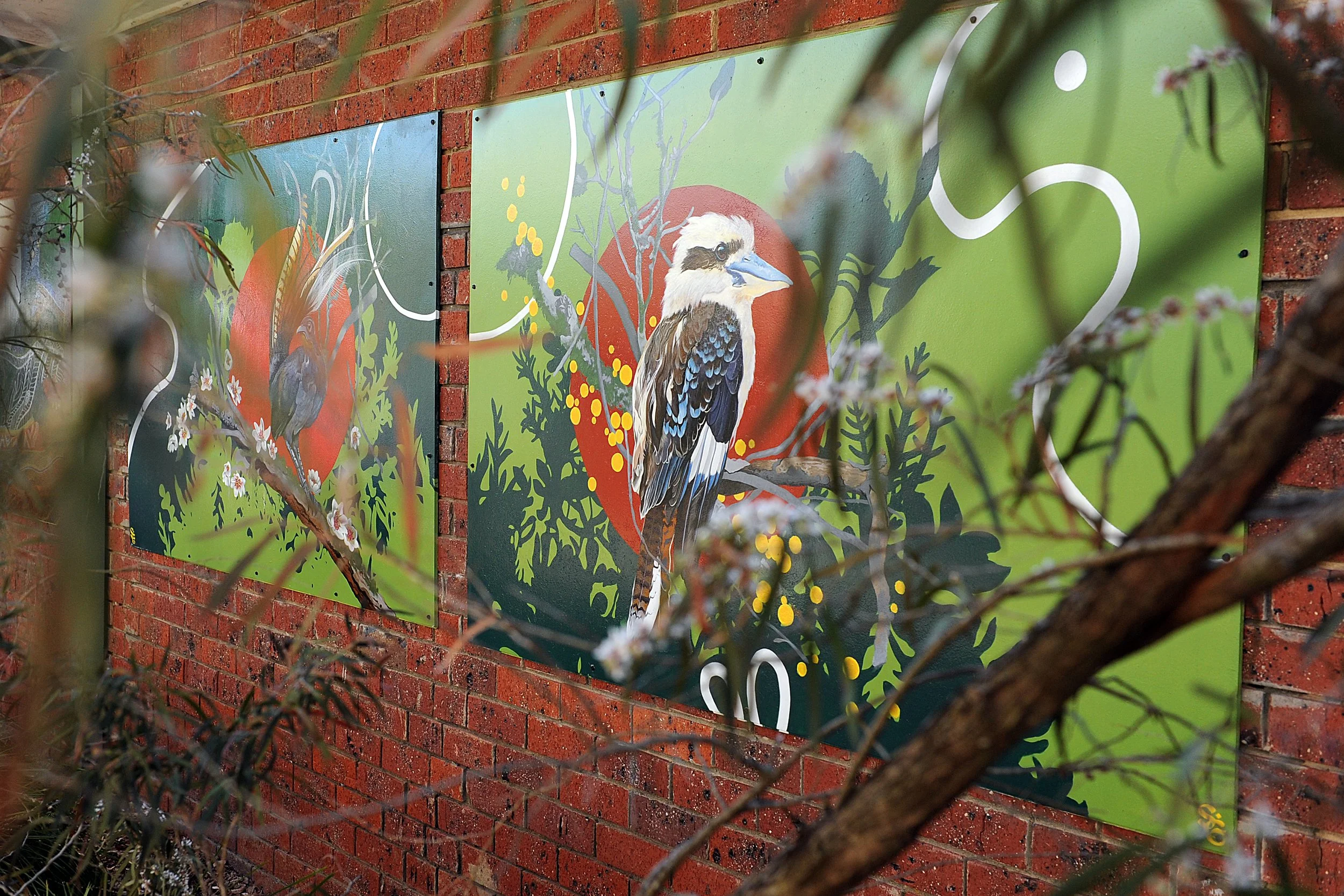 Australian Sunset  Mural