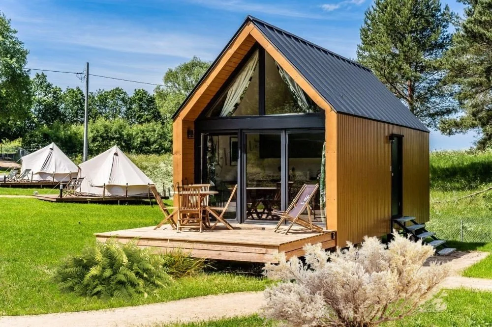 Modulhaus 4x8,70m für 2-6 Personen